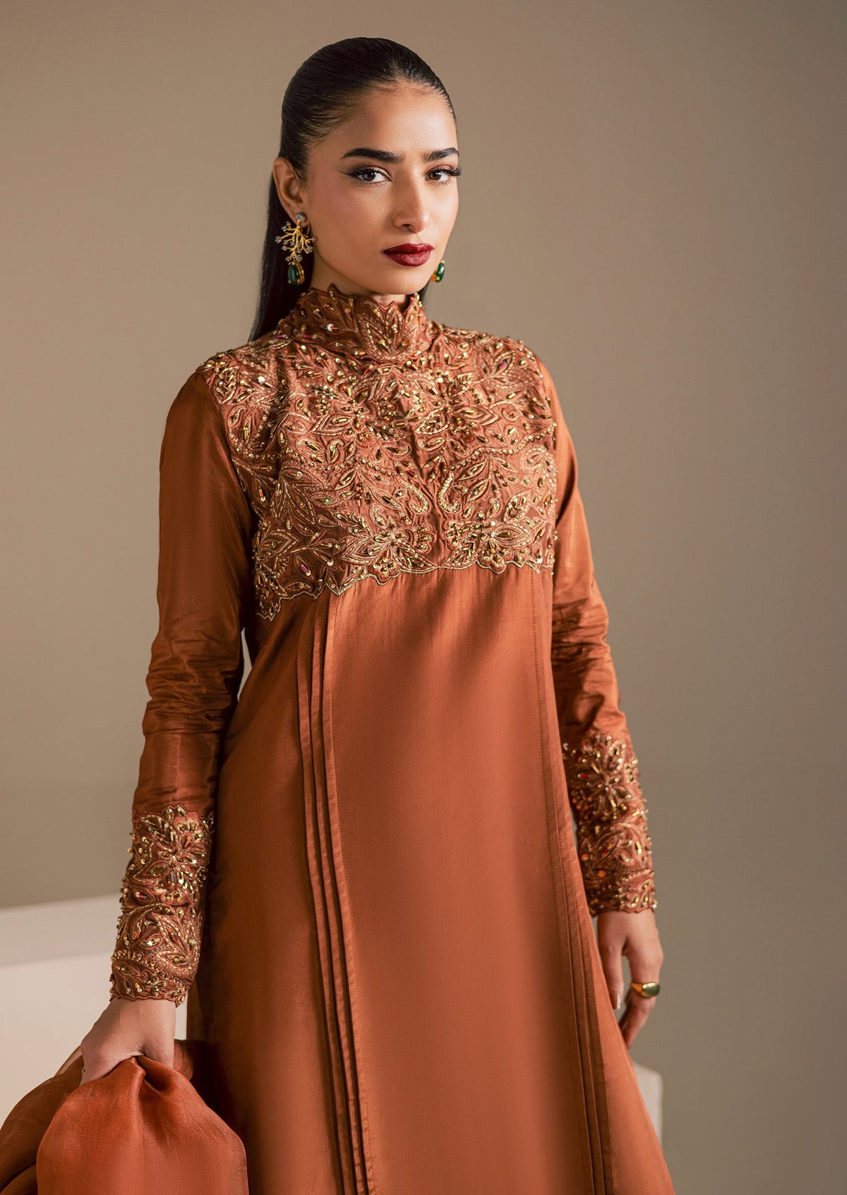Maria Osama Khan | Noir Bliss Luxury Formals | Coco Dusk-4