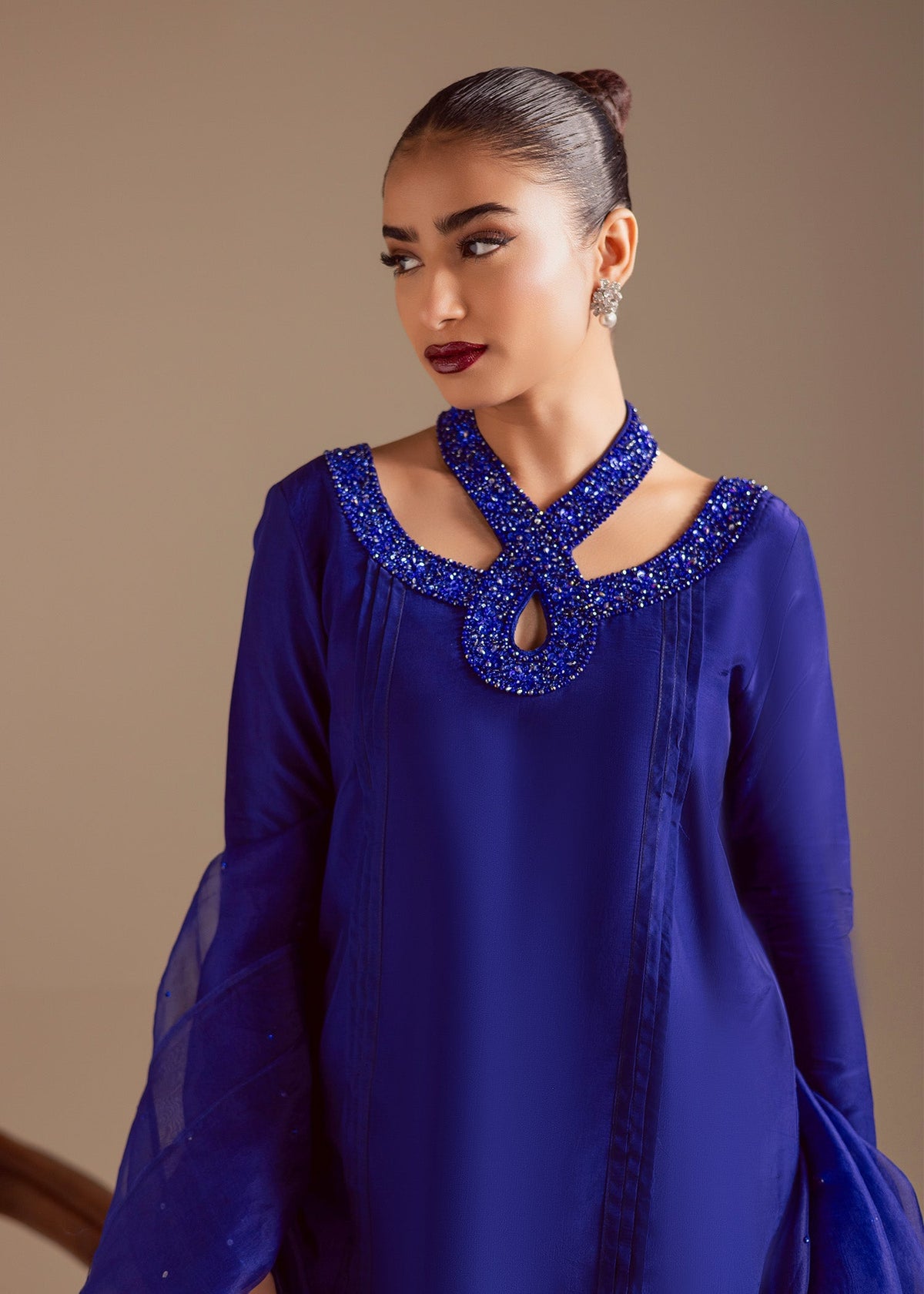 Maria Osama Khan | Noir Bliss Luxury Formals | Majestic Noir-3