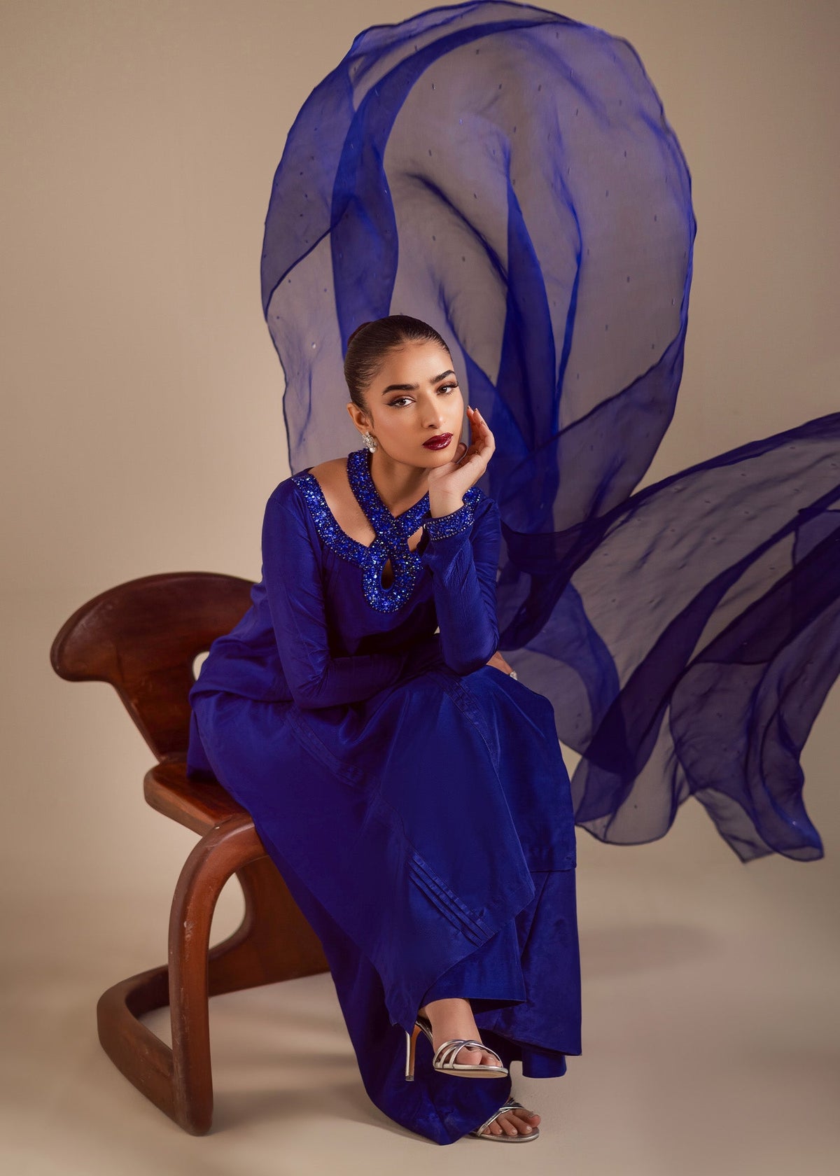 Maria Osama Khan | Noir Bliss Luxury Formals | Majestic Noir-6