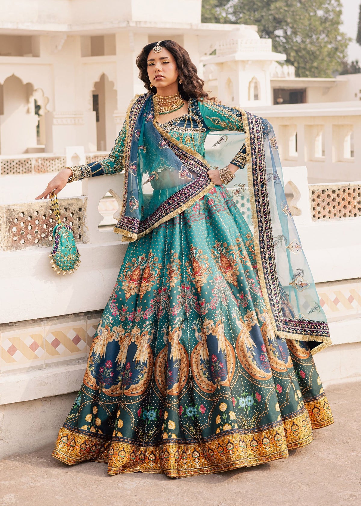 Maria Osama Khan | Khawabeedah Wedding Formals | Jugnu-6