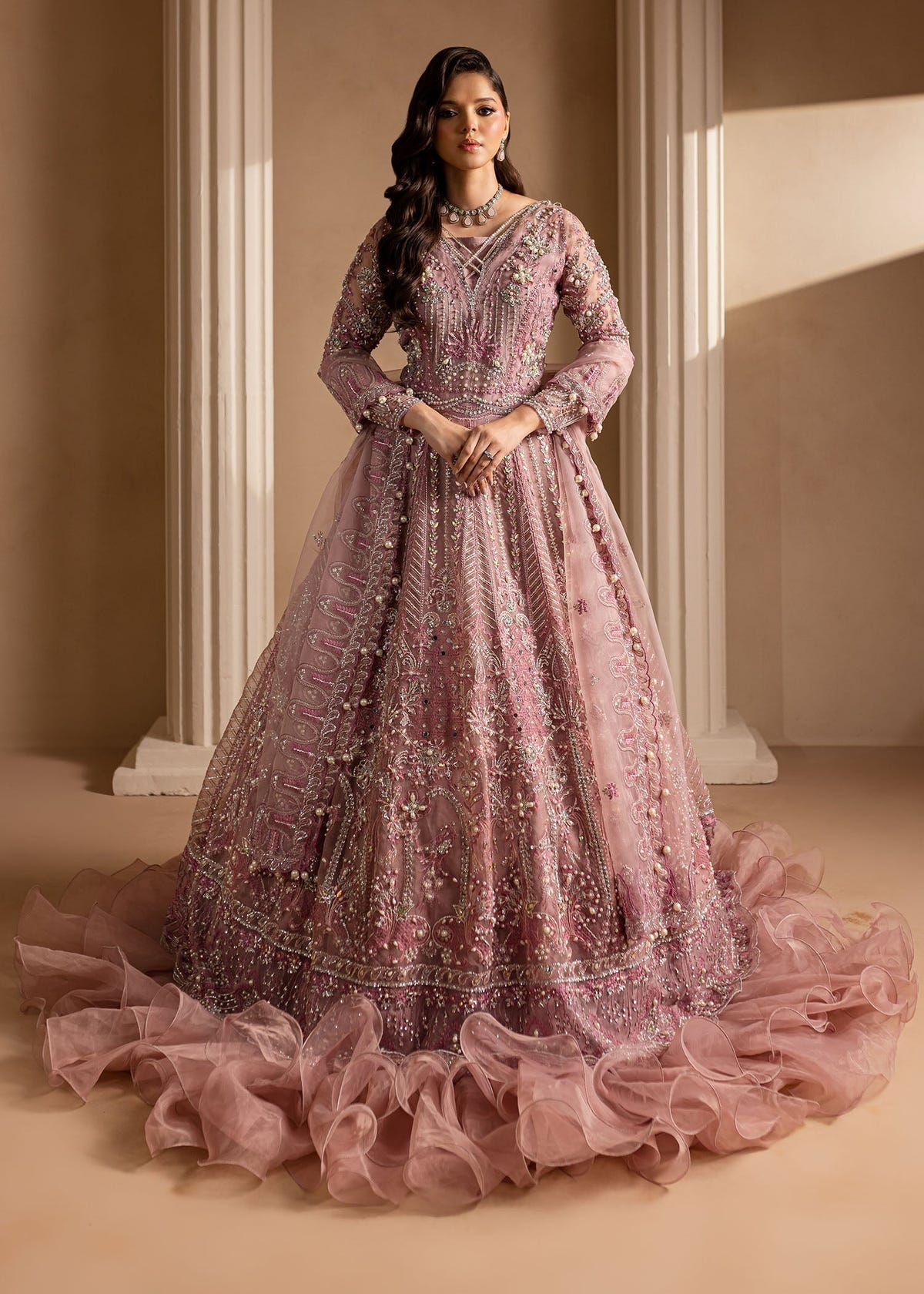 Maria Osama Khan | Lamhay Wedding Festive | Pakeezah -  Maria Osama Khan Bridal - Original Designer Dress - House of Maryam