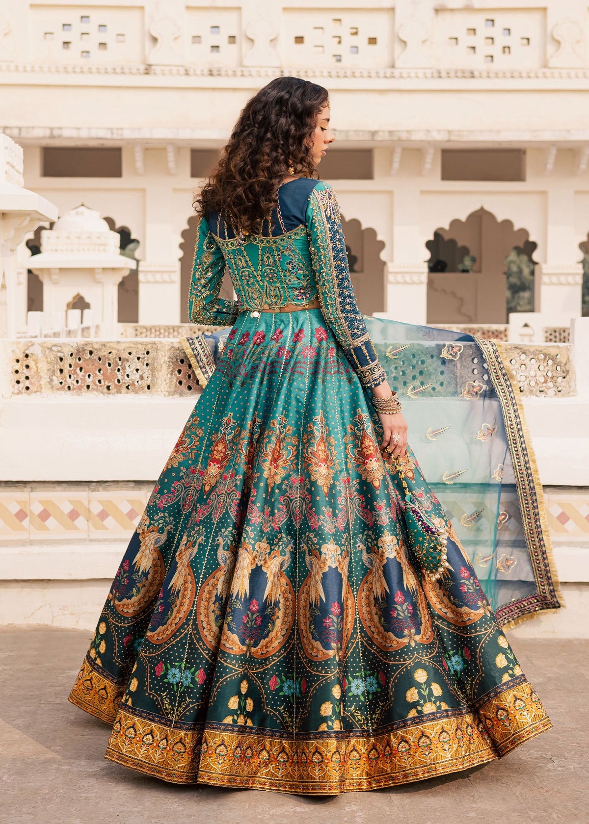 Maria Osama Khan | Khawabeedah Wedding Formals | Jugnu, image 2