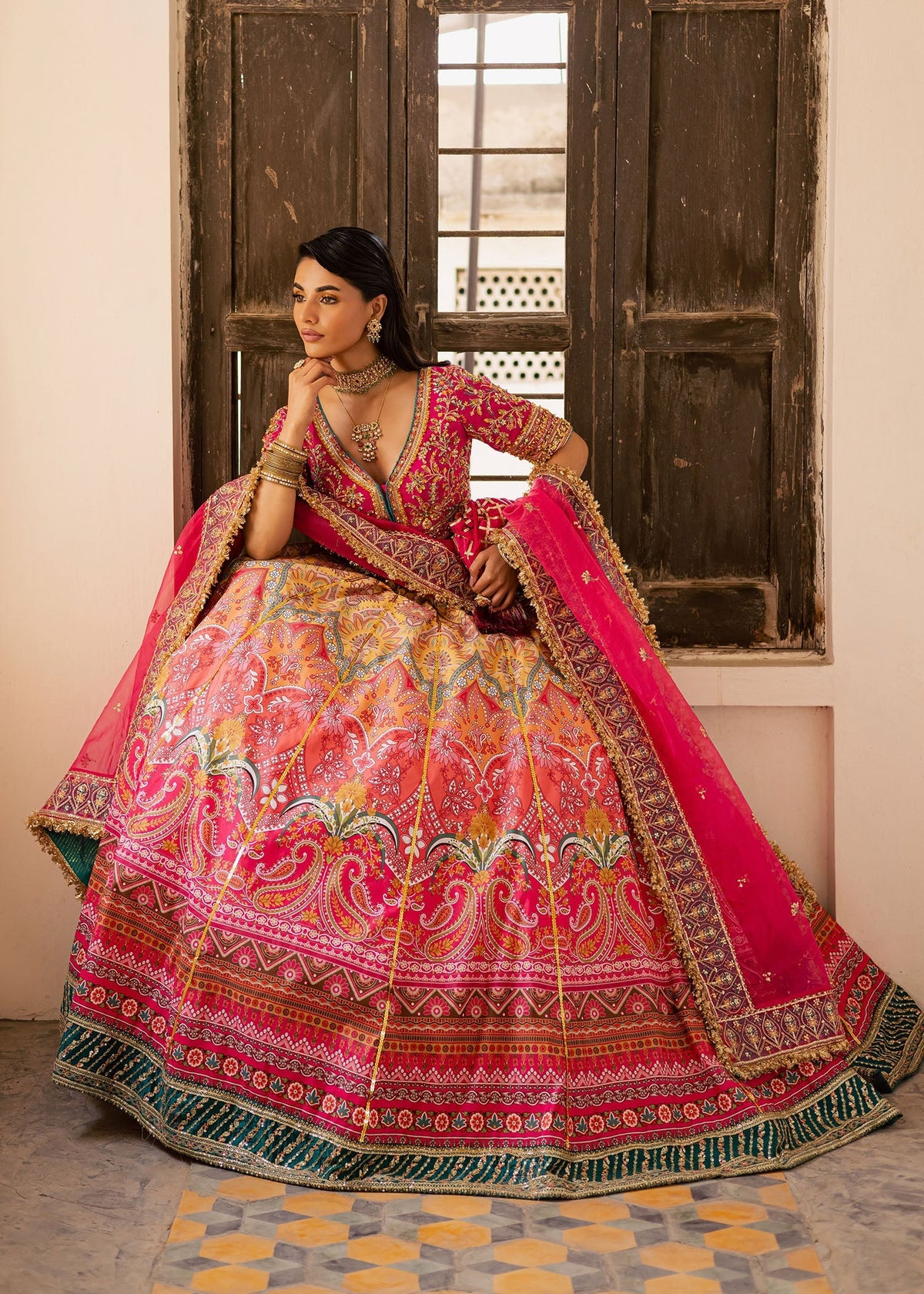 Maria Osama Khan | Khawabeedah Wedding Formals | Soraya-8