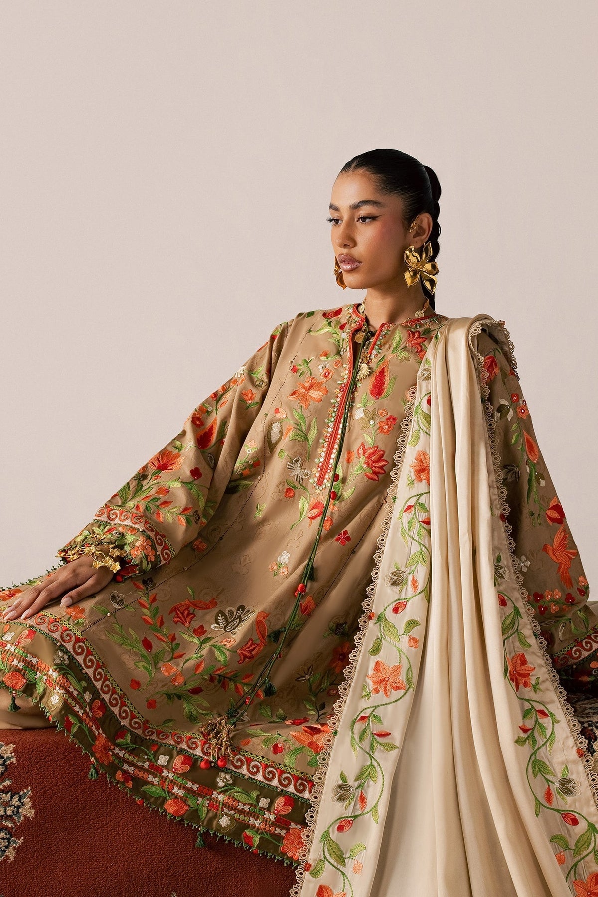 Elan | Stitched Pret 26 | DEODAR (EL26-12 B ST), image 4