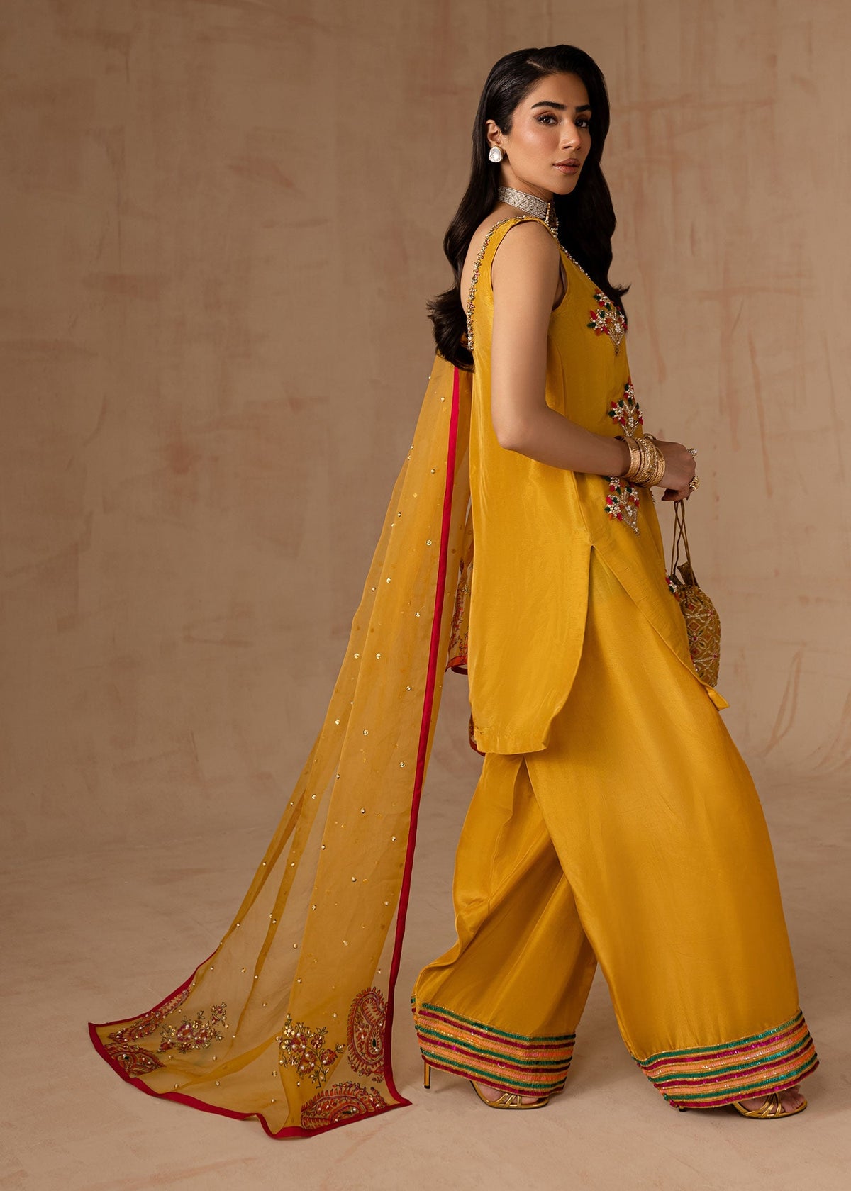 Maria Osama Khan | Noir Bliss Luxury Formals | Marigold Muse -  Maria Osama Khan Ladies Clothes - Original Designer Dress - House of Maryam