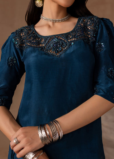 Maria Osama Khan | Noir Bliss Luxury Formals | Royal Sapphire -  Maria Osama Khan Ladies Clothes - Original Designer Dress - House of Maryam