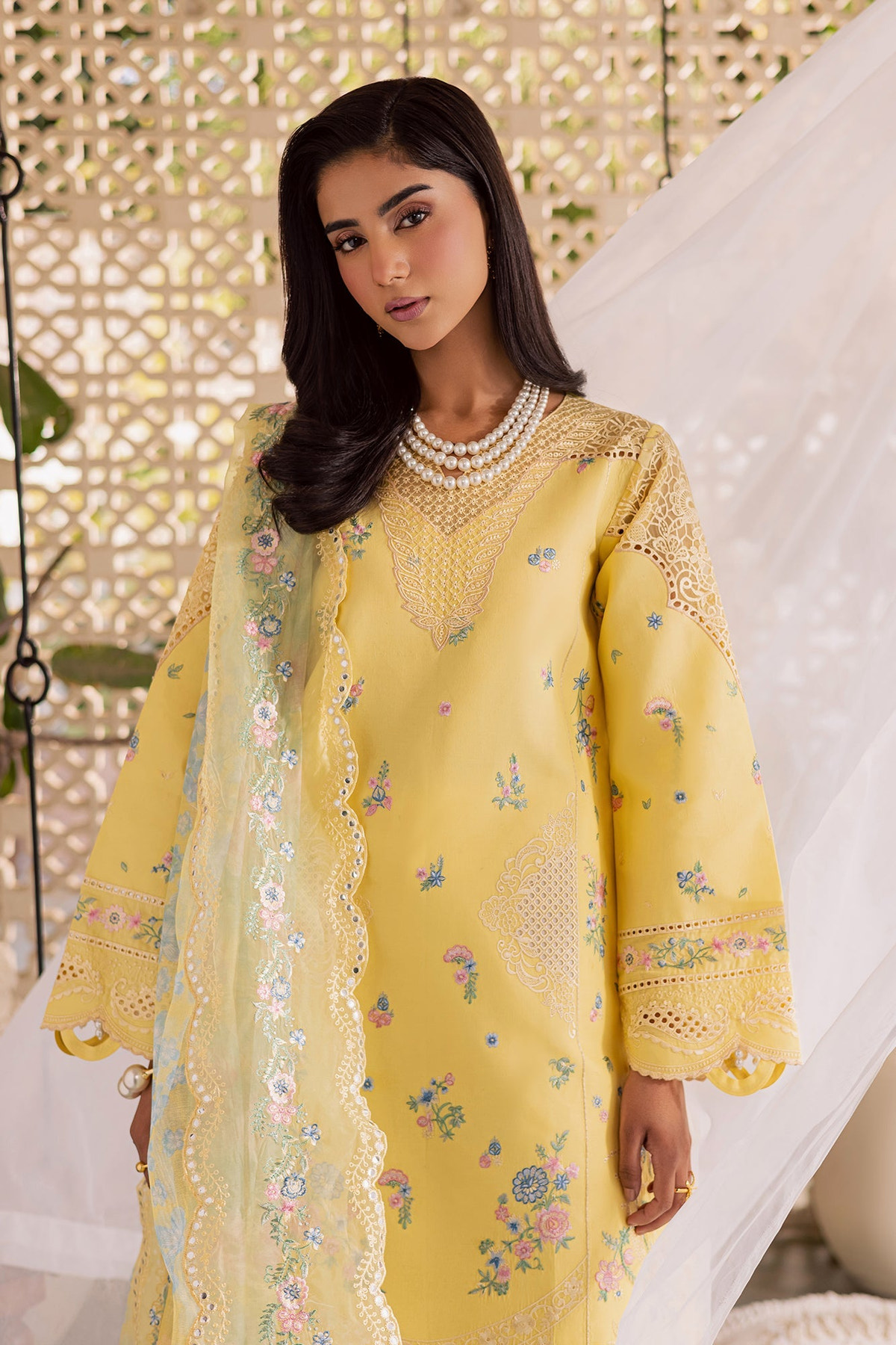 Rajbari | Selene Premium Festive Lawn | Ayzel, image 3