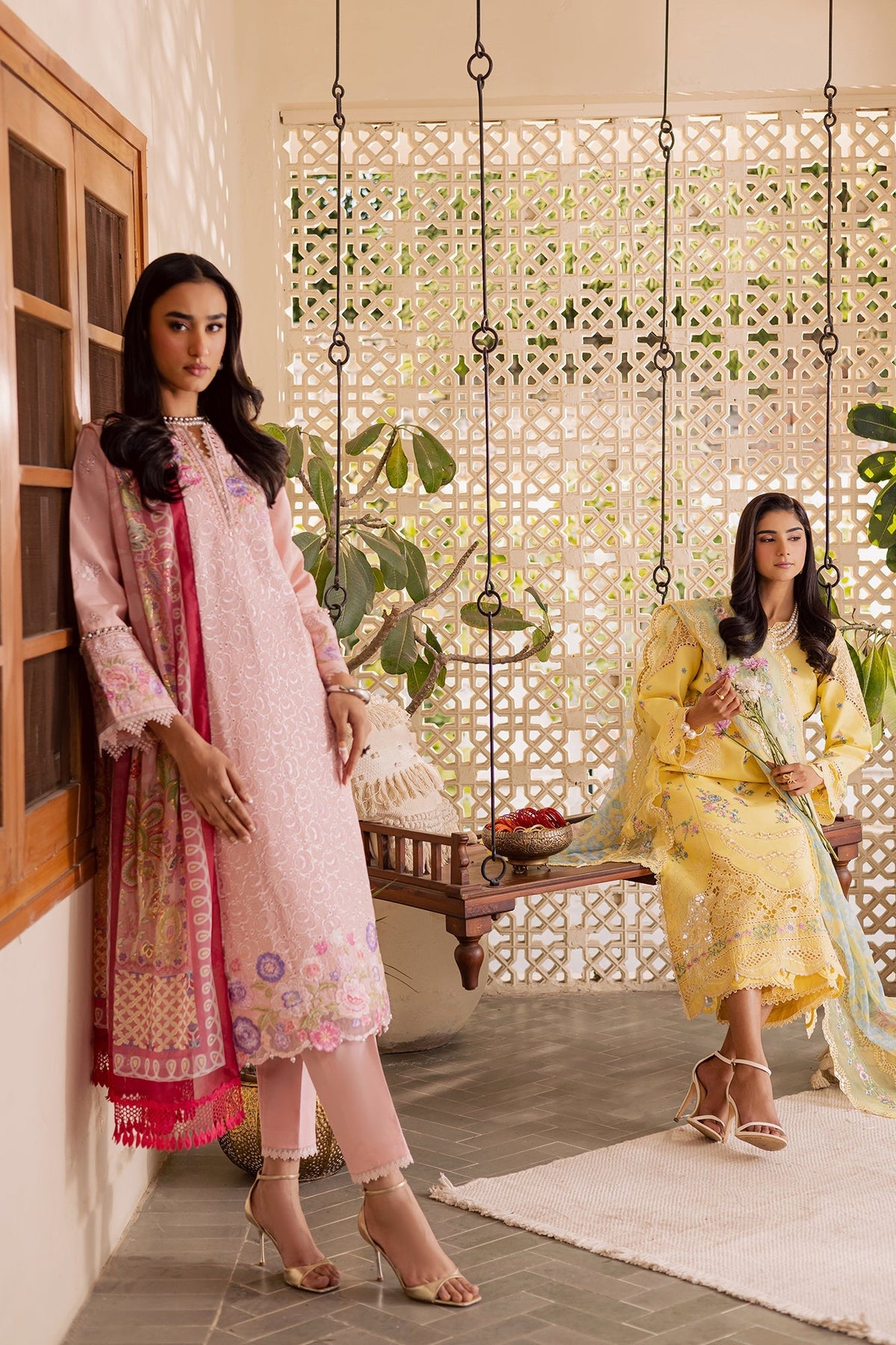 Rajbari | Selene Premium Festive Lawn | Noore-6