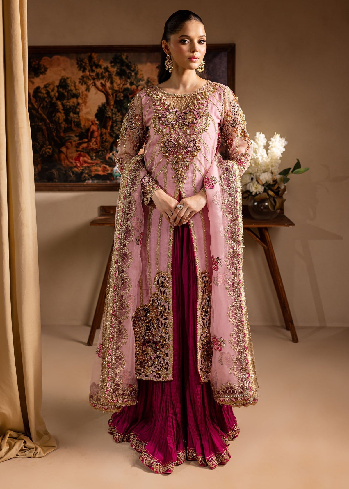 Maria Osama Khan | Lamhay Wedding Festive | Zarmina -  Maria Osama Khan Bridal - Original Designer Dress - House of Maryam