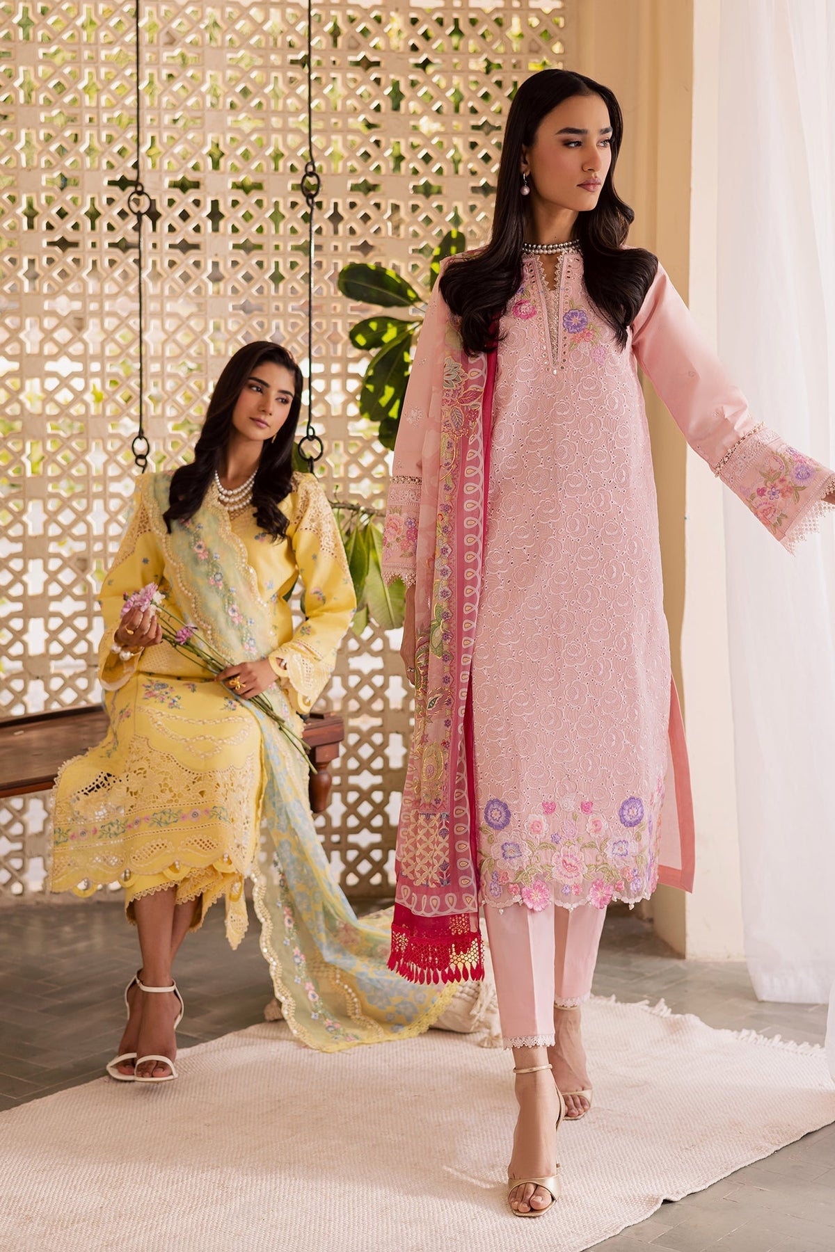 Rajbari | Selene Premium Festive Lawn | Noore-4