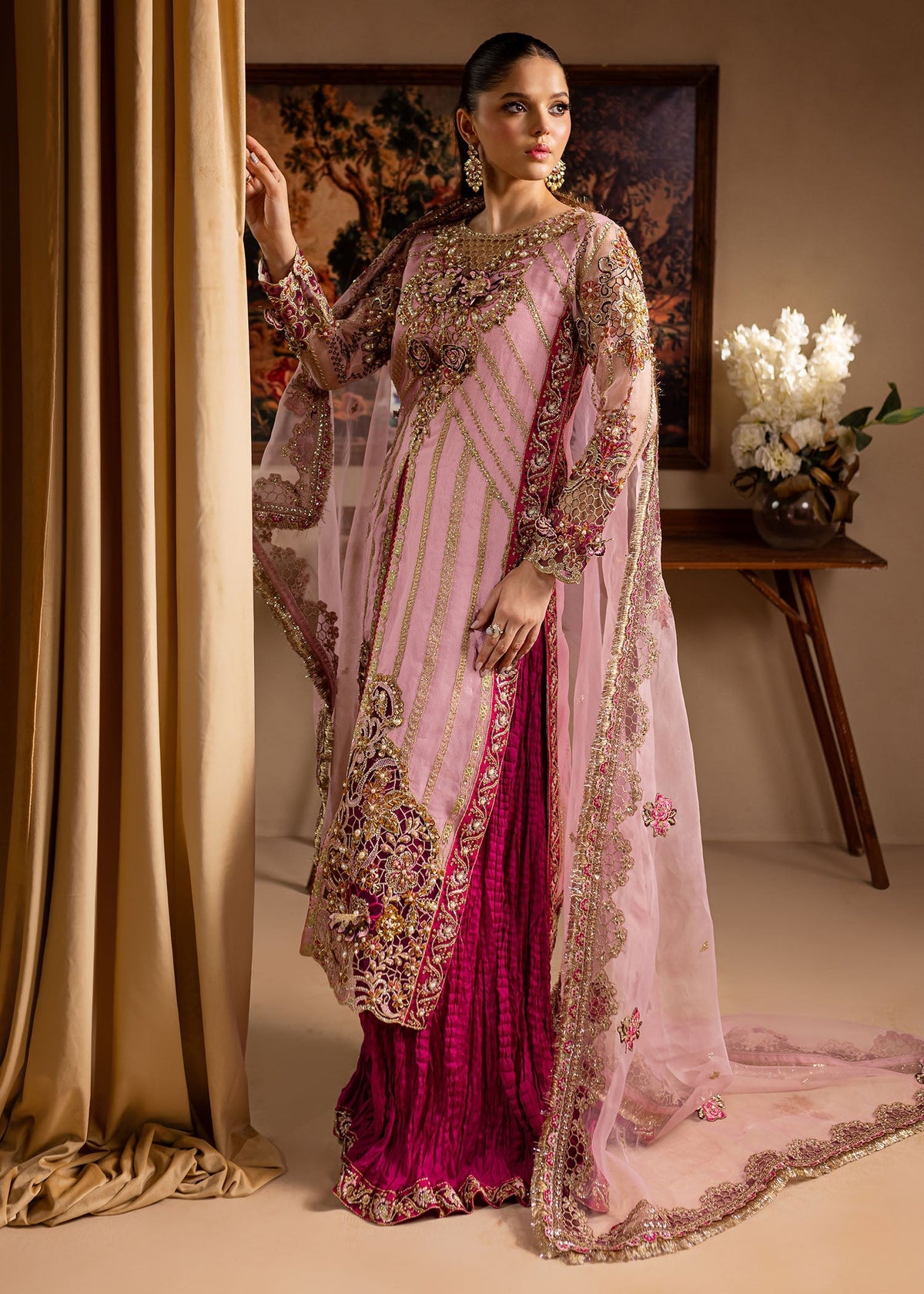 Maria Osama Khan | Lamhay Wedding Festive | Zarmina -  Maria Osama Khan Bridal - Original Designer Dress - House of Maryam