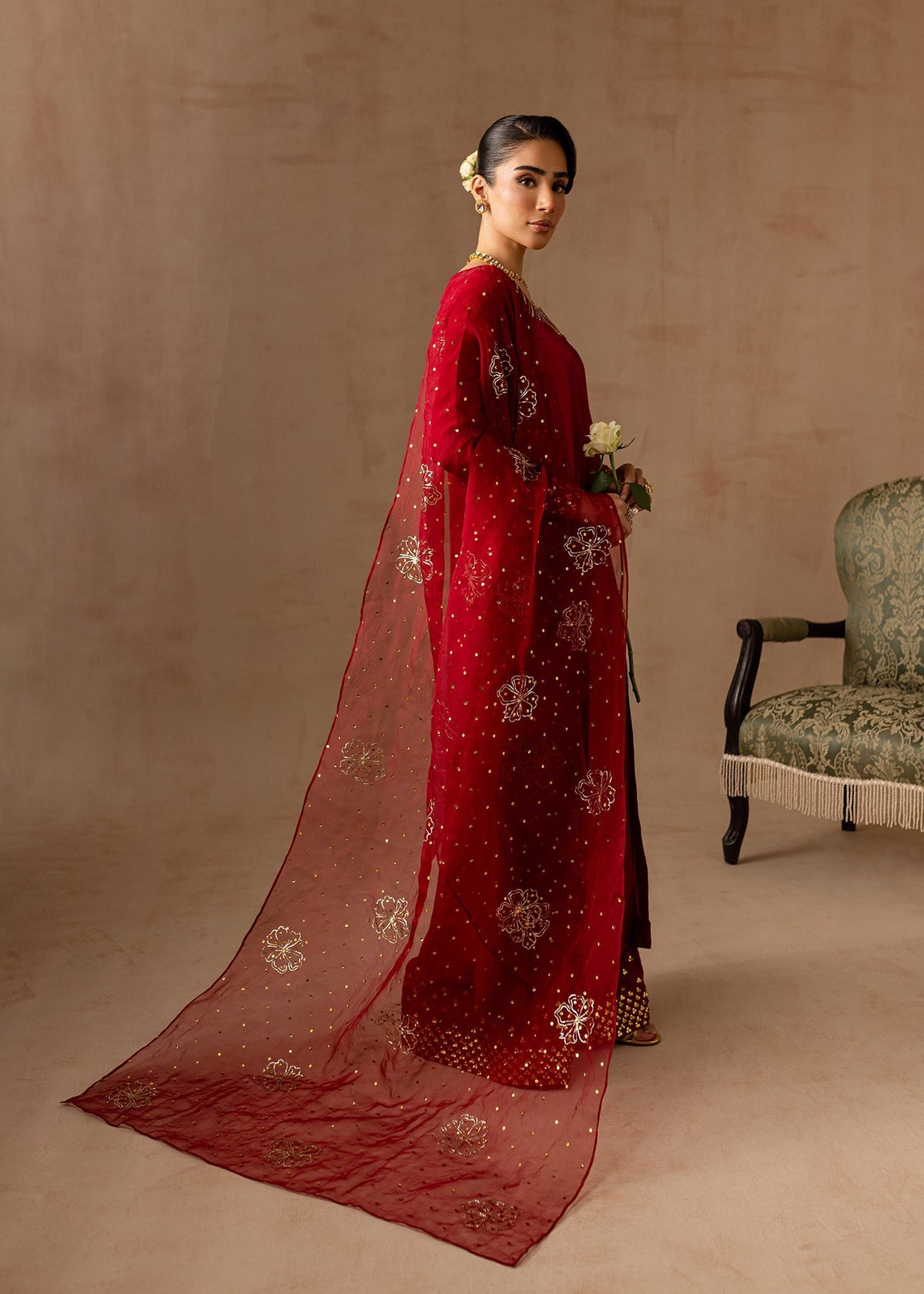 Maria Osama Khan | Noir Bliss Luxury Formals | Ruby -  Maria Osama Khan Ladies Clothes - Original Designer Dress - House of Maryam