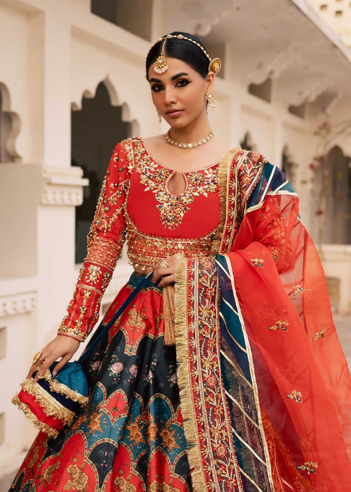 Maria Osama Khan | Khawabeedah Wedding Formals | Rukhsar-5