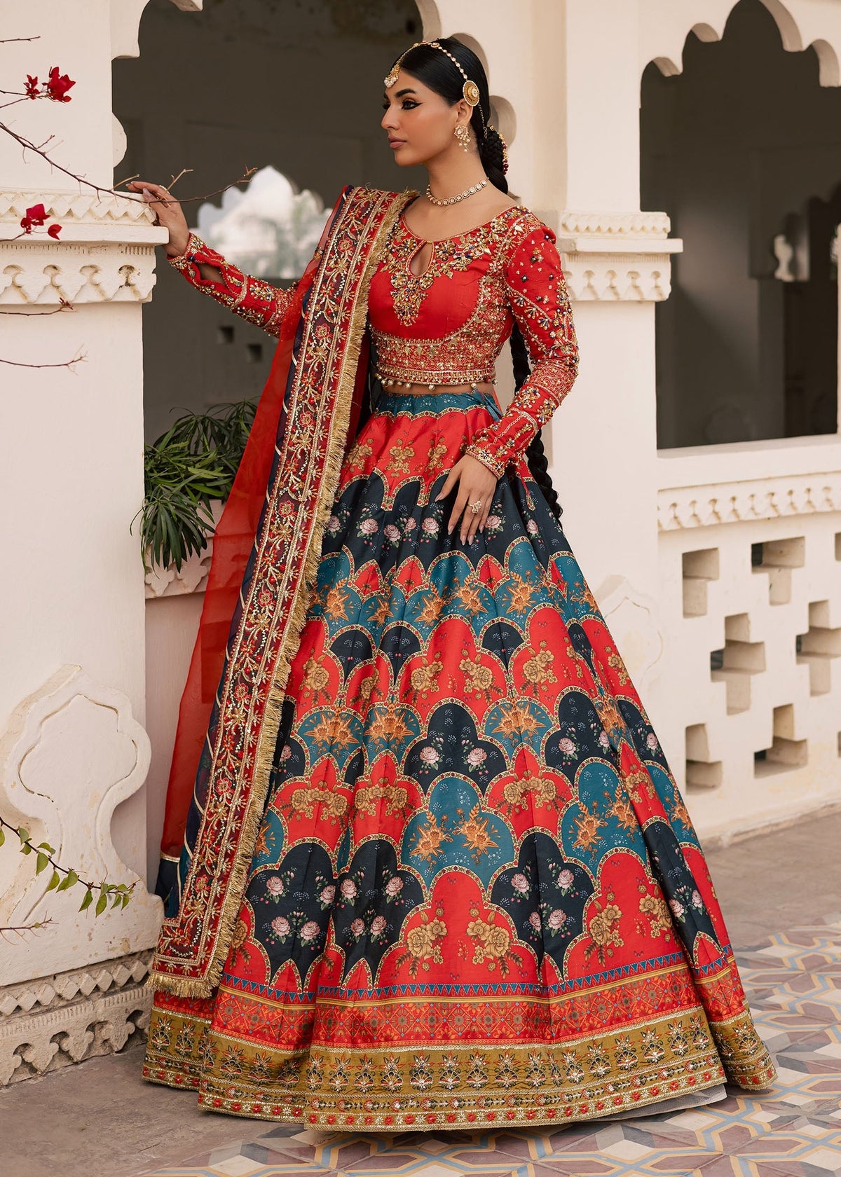 Maria Osama Khan | Khawabeedah Wedding Formals | Rukhsar-6