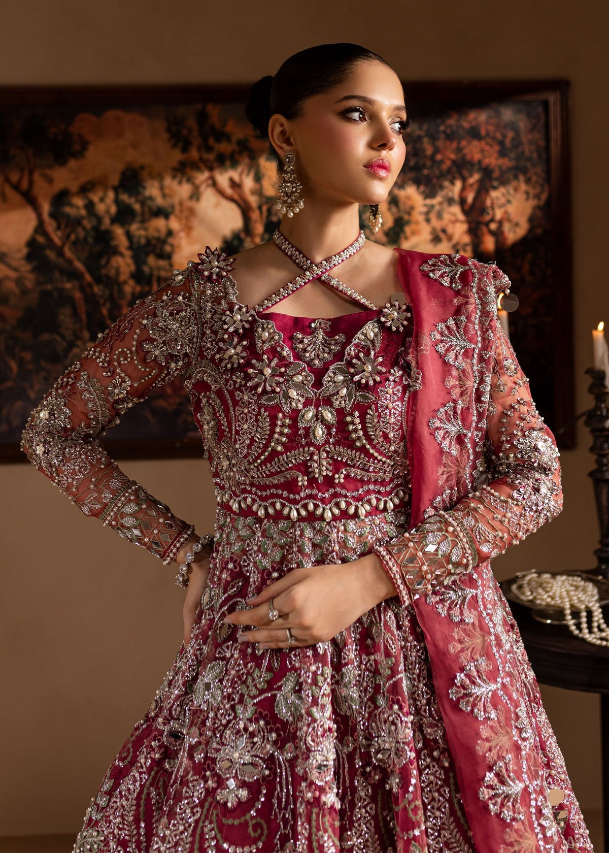 Maria Osama Khan | Lamhay Wedding Festive | Nayab -  Maria Osama Khan Bridal - Original Designer Dress - House of Maryam