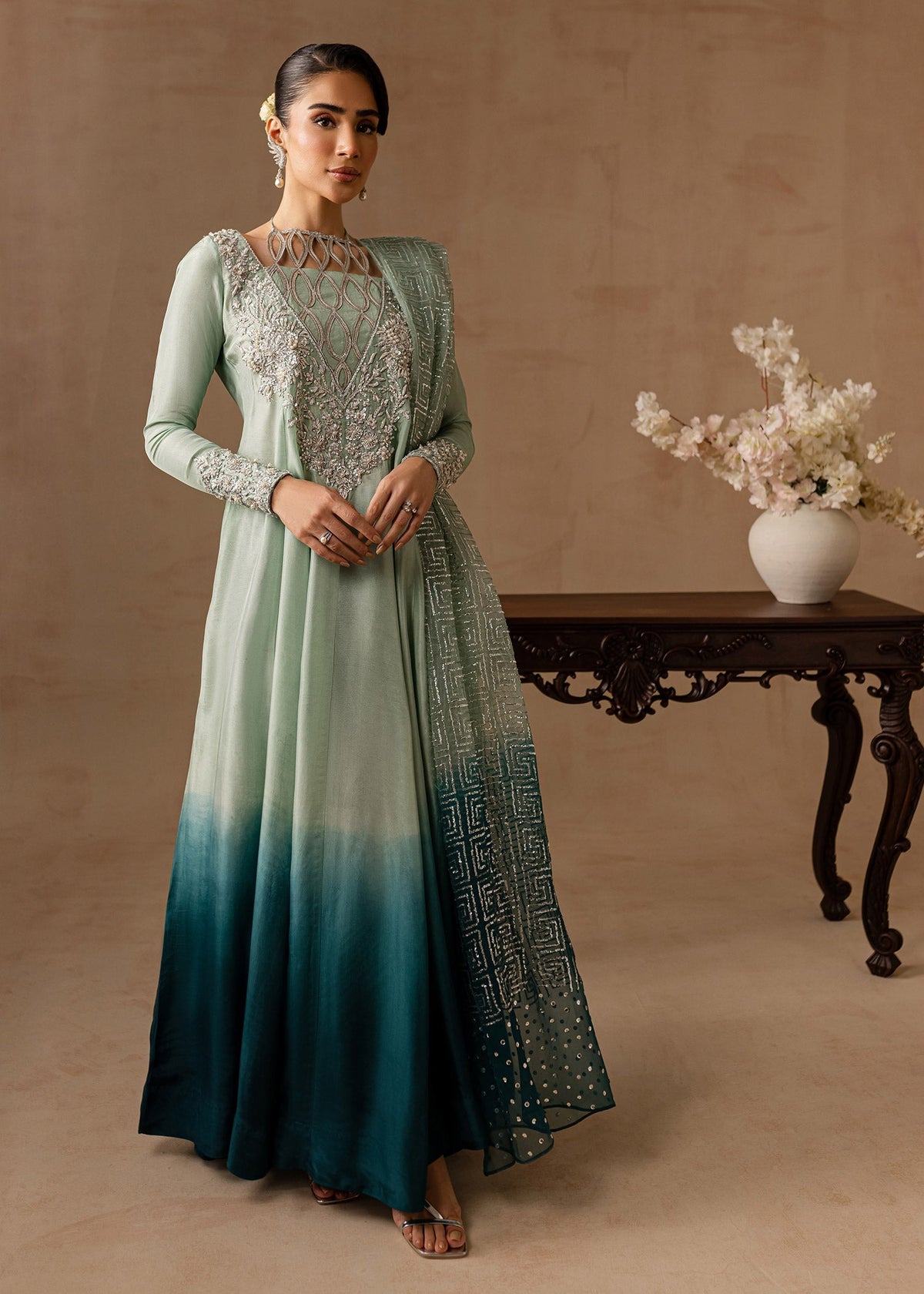 Maria Osama Khan | Noir Bliss Luxury Formals | Aazure -  Maria Osama Khan Ladies Clothes - Original Designer Dress - House of Maryam
