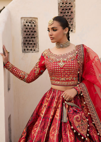 Maria Osama Khan | Khawabeedah Wedding Formals | Gulaab