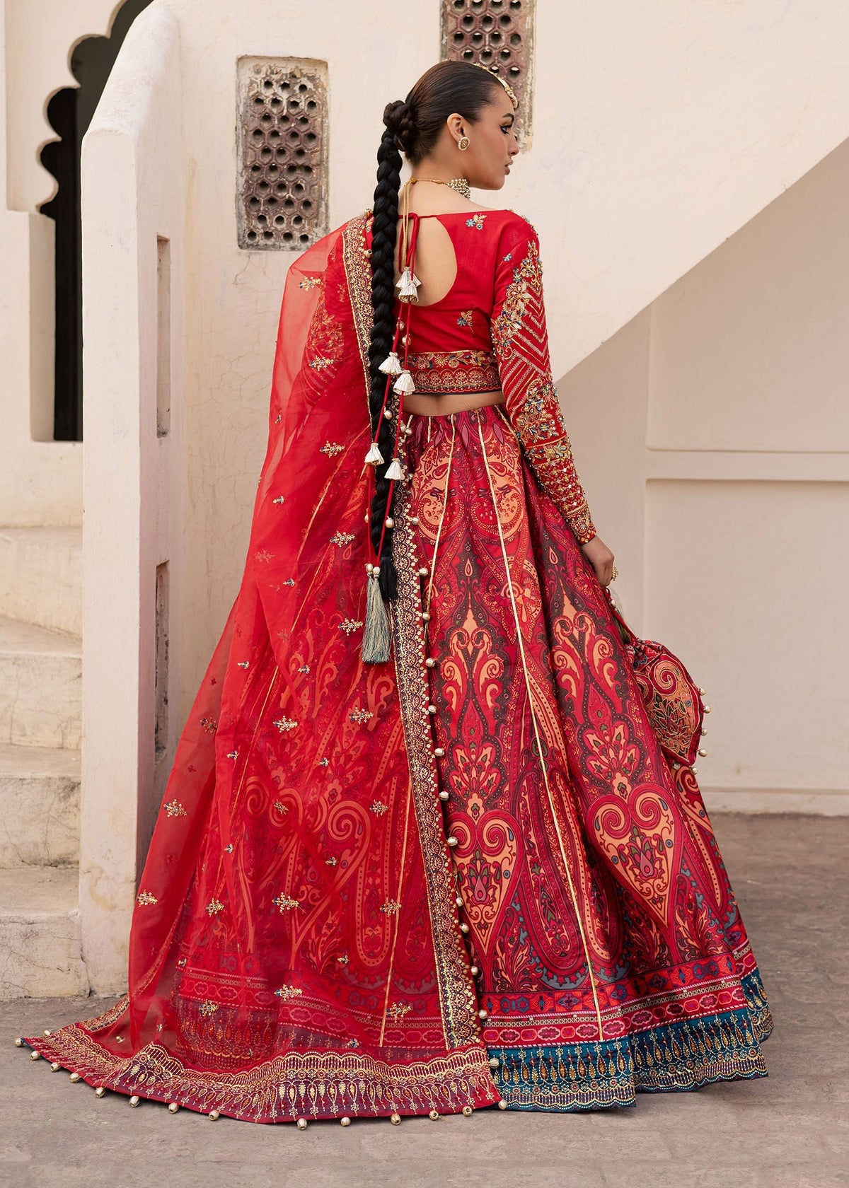 Maria Osama Khan | Khawabeedah Wedding Formals | Gulaab-2