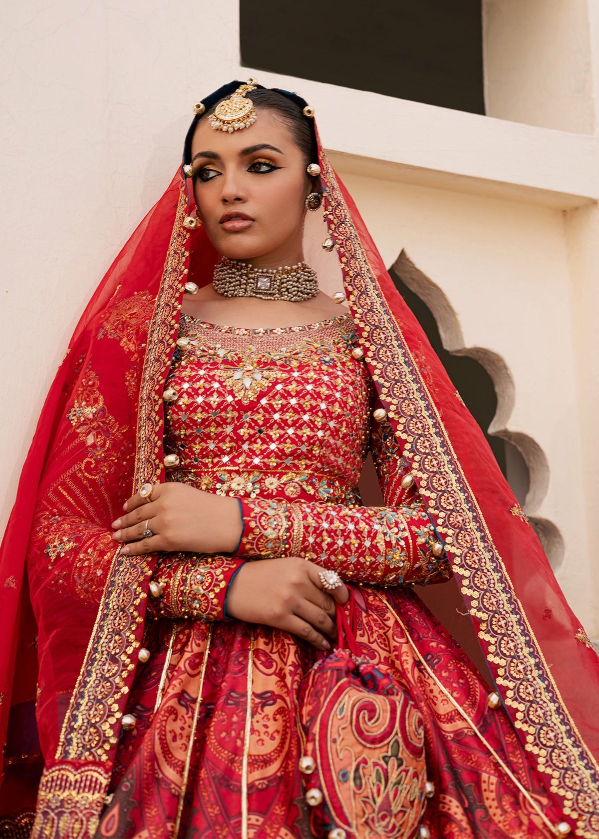Maria Osama Khan | Khawabeedah Wedding Formals | Gulaab-7