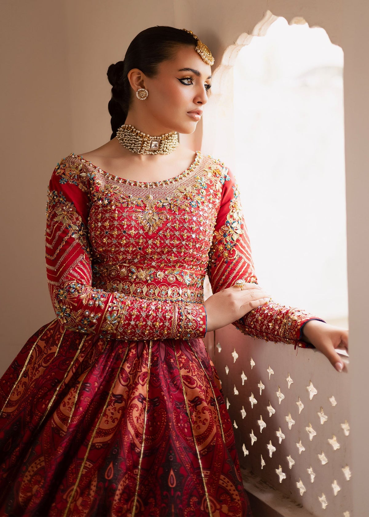 Maria Osama Khan | Khawabeedah Wedding Formals | Gulaab-6