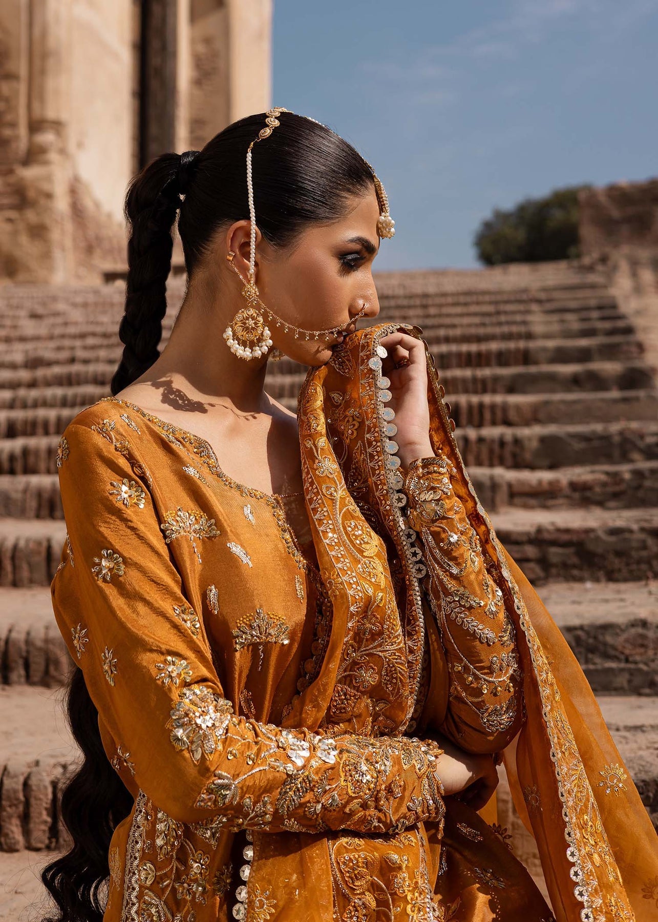 Akbar Aslam | Dastaan Luxury Formals | Zarmisha -  Akbar Aslam Ladies Clothes -  House of Maryam