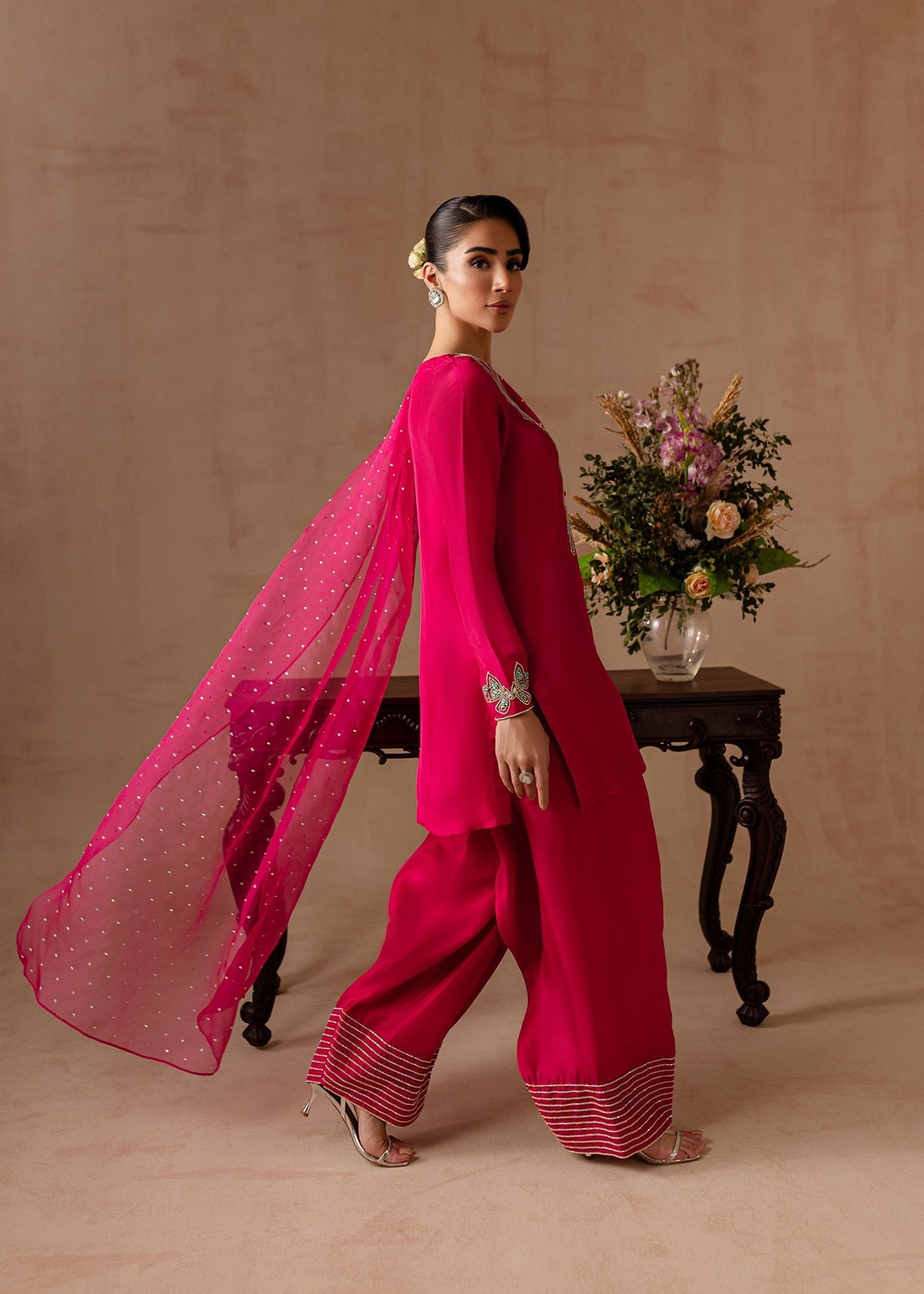 Maria Osama Khan | Noir Bliss Luxury Formals | Peony -  Maria Osama Khan Ladies Clothes - Original Designer Dress - House of Maryam