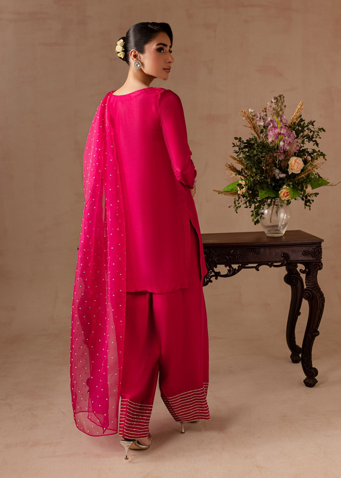 Maria Osama Khan | Noir Bliss Luxury Formals | Peony