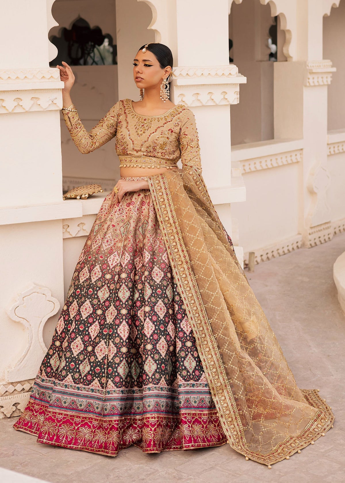 Maria Osama Khan | Khawabeedah Wedding Formals | Gulrukh, image 7