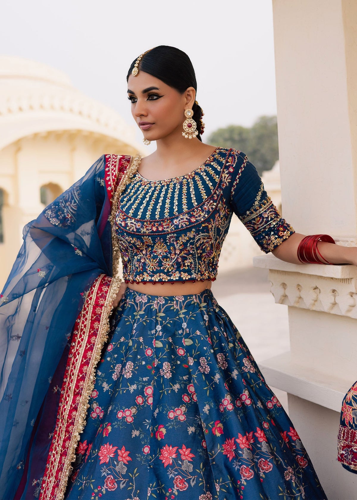 Maria Osama Khan | Khawabeedah Wedding Formals | Gulbahaar, image 6