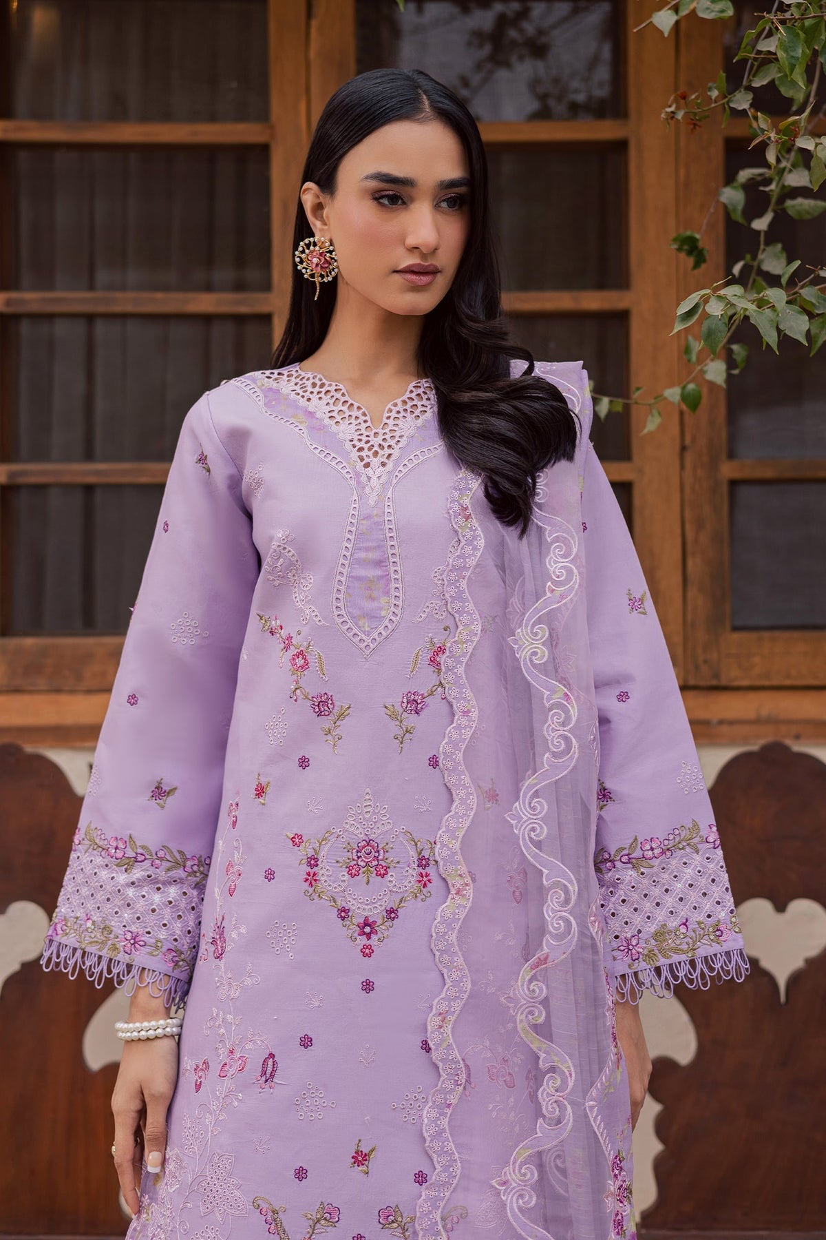 Rajbari | Selene Premium Festive Lawn | Nova, image 3