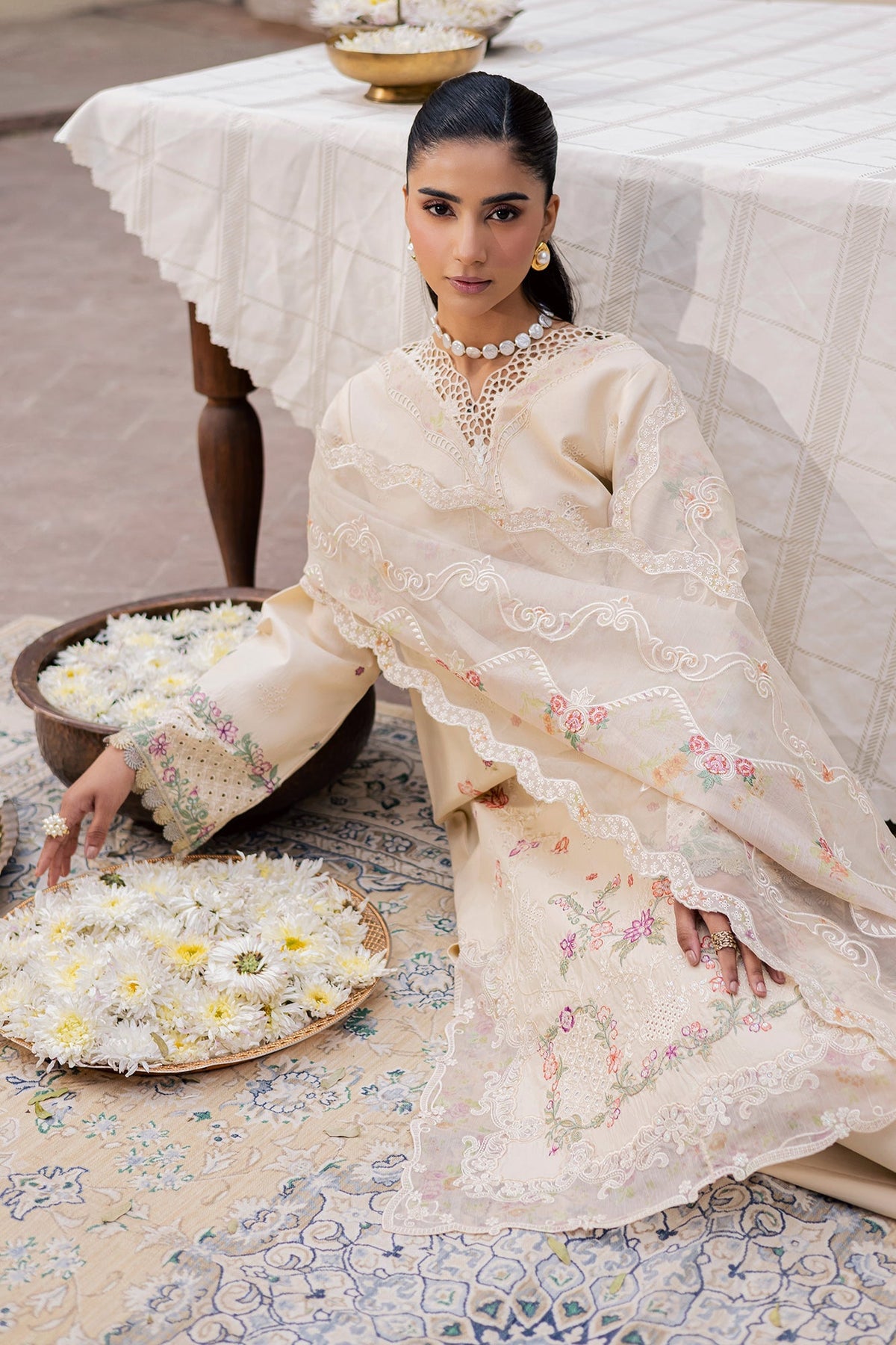 Rajbari | Selene Premium Festive Lawn | Inara, image 4