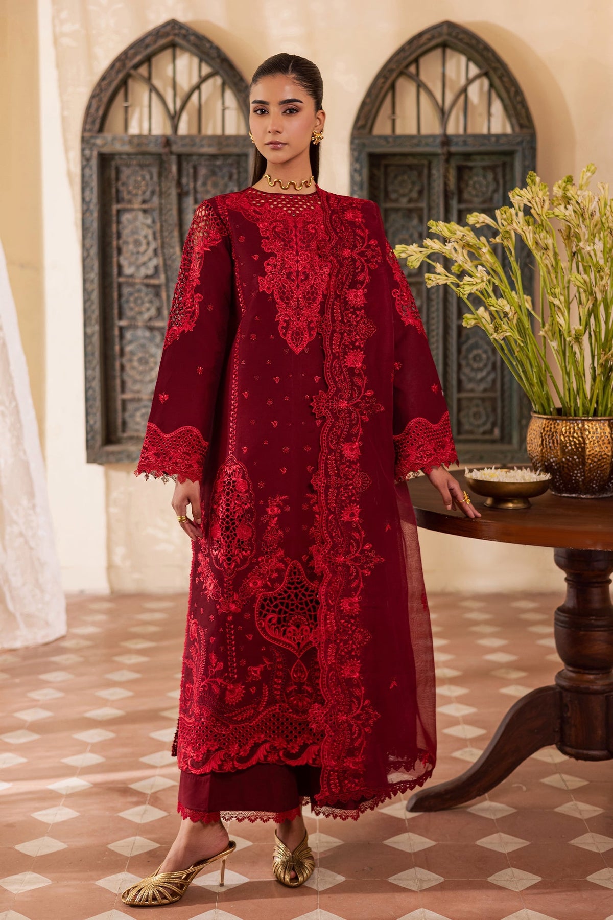 Rajbari | Selene Premium Festive Lawn | Nyra-2