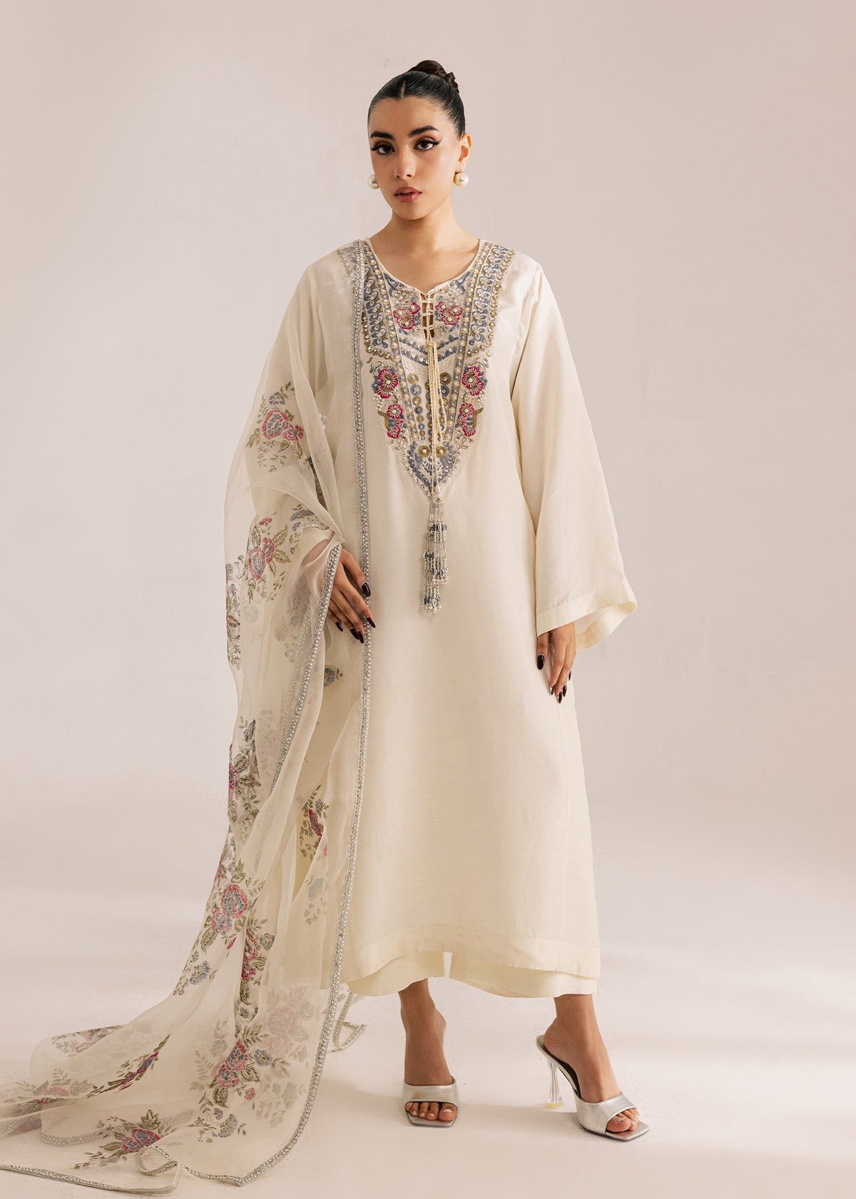 Sadaf Fawad Khan | Silk Luxury Pret 26 | Mahveen-1