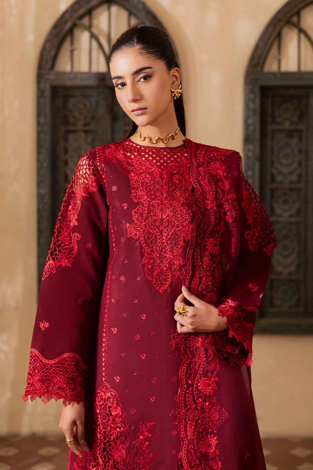 Rajbari | Selene Premium Festive Lawn | Nyra-5