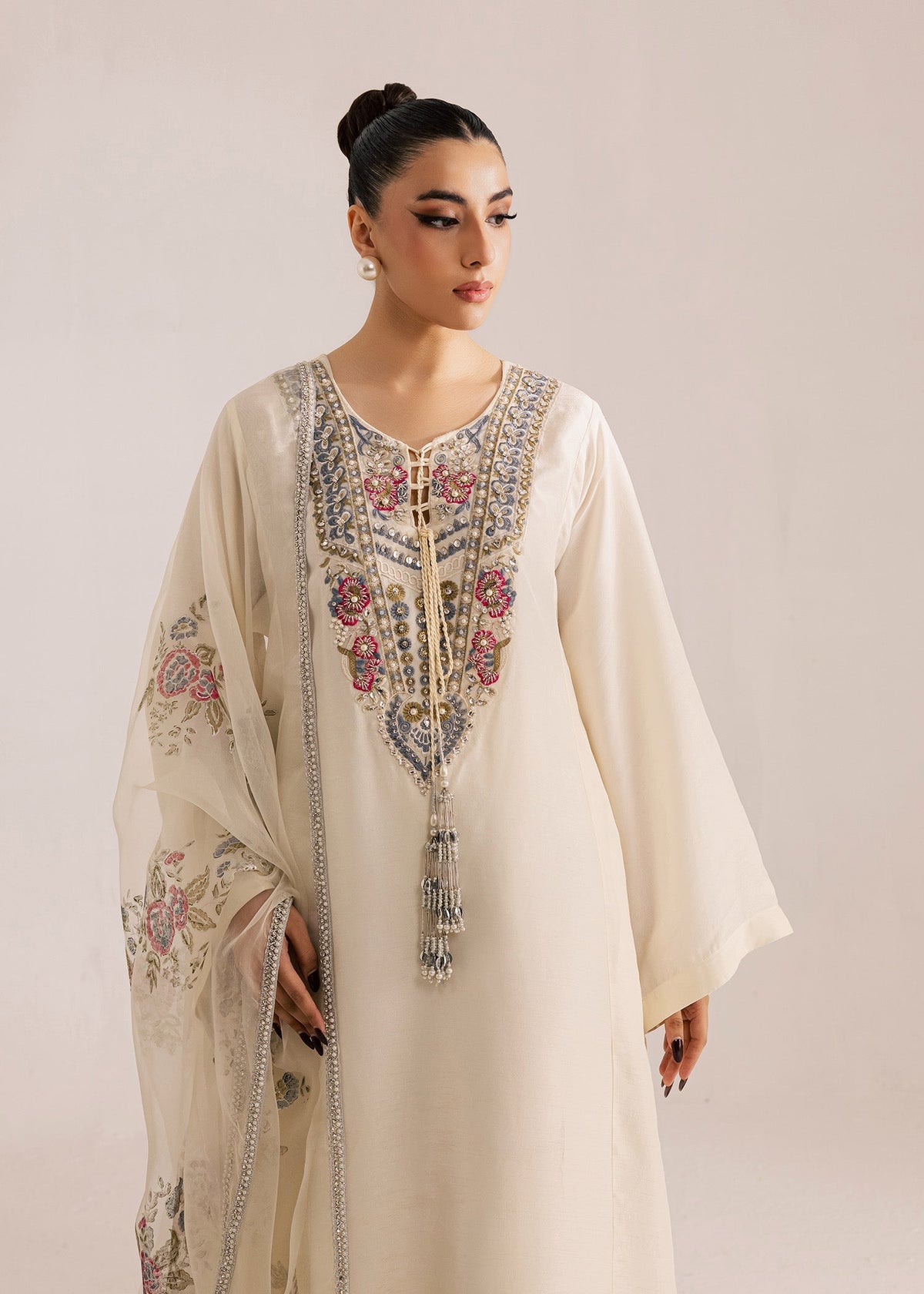 Sadaf Fawad Khan | Silk Luxury Pret 26 | Mahveen-4