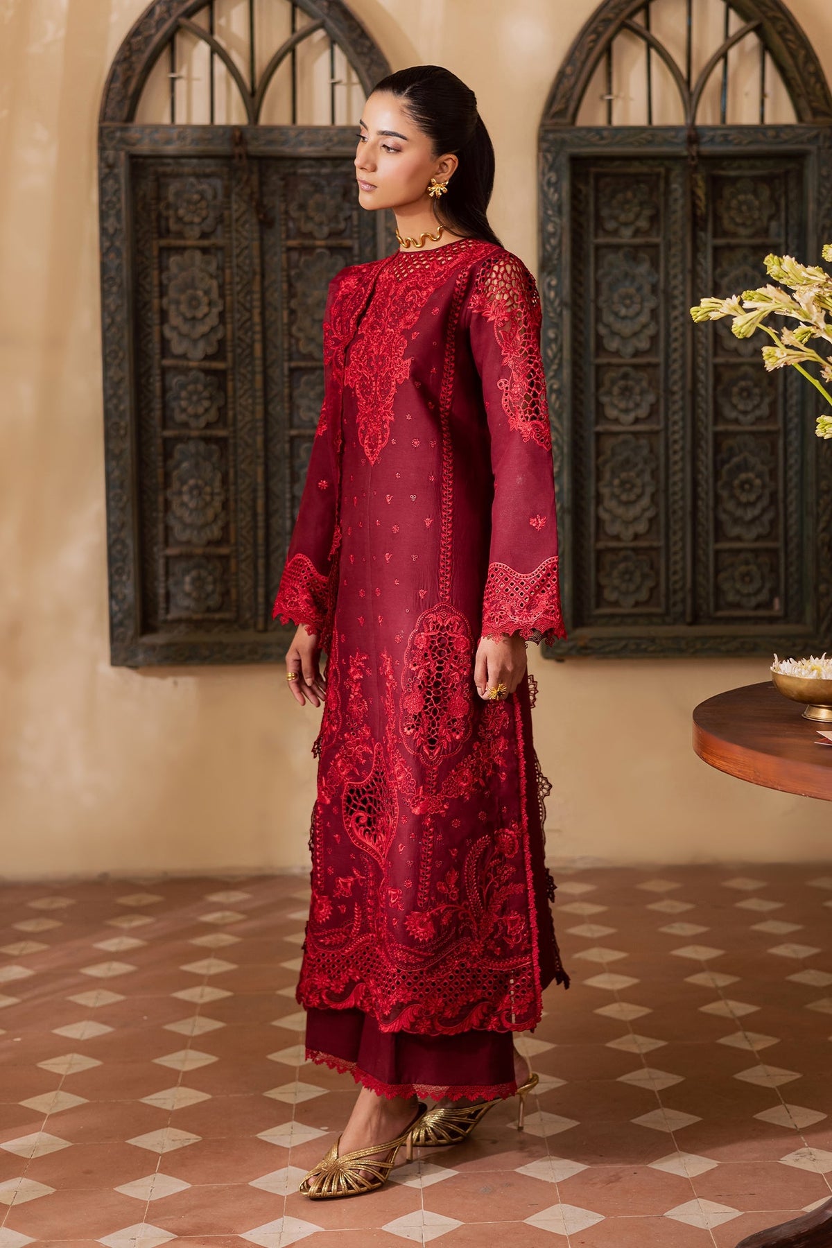 Rajbari | Selene Premium Festive Lawn | Nyra-6