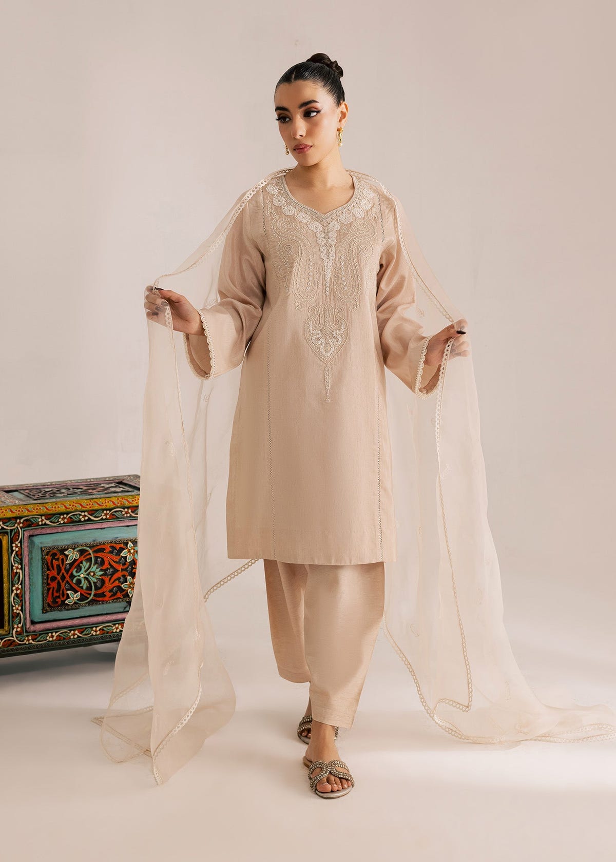 Sadaf Fawad Khan | Silk Luxury Pret 26 | Neesha