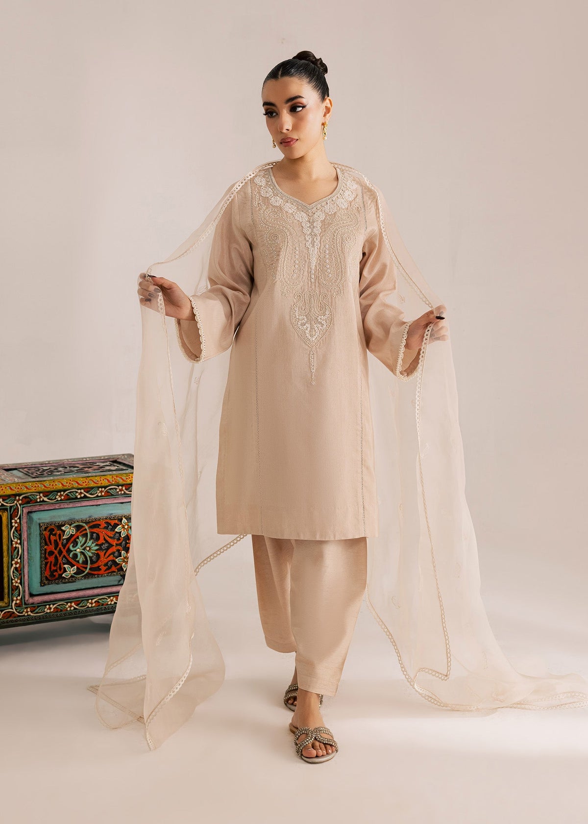 Sadaf Fawad Khan | Silk Luxury Pret 26 | Neesha-1