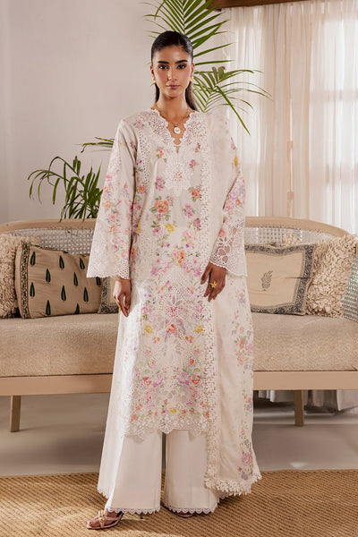 Rajbari | Selene Premium Festive Lawn | Aura
