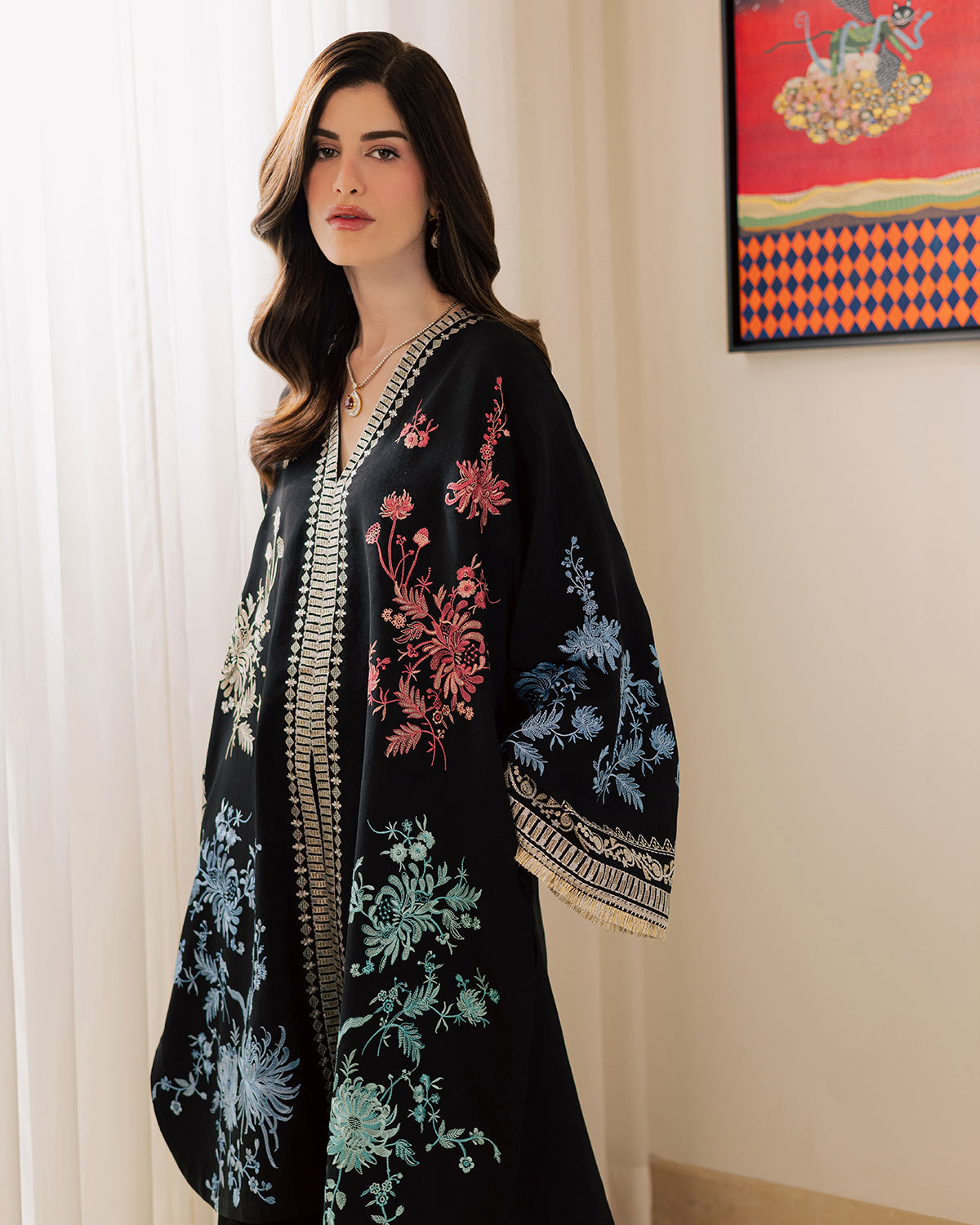 Sadaf Fawad Khan | Eva Luxury Pret 26 | Sable, image 9