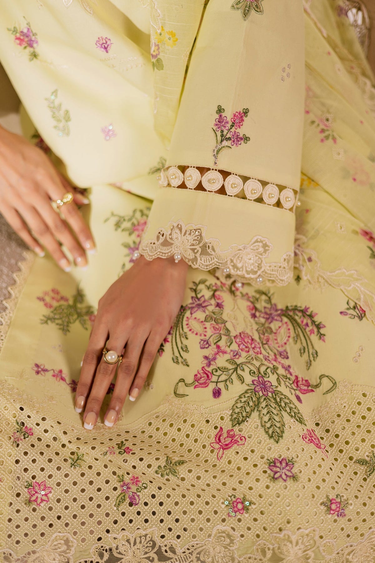 Rajbari | Selene Premium Festive Lawn | Zarif-4