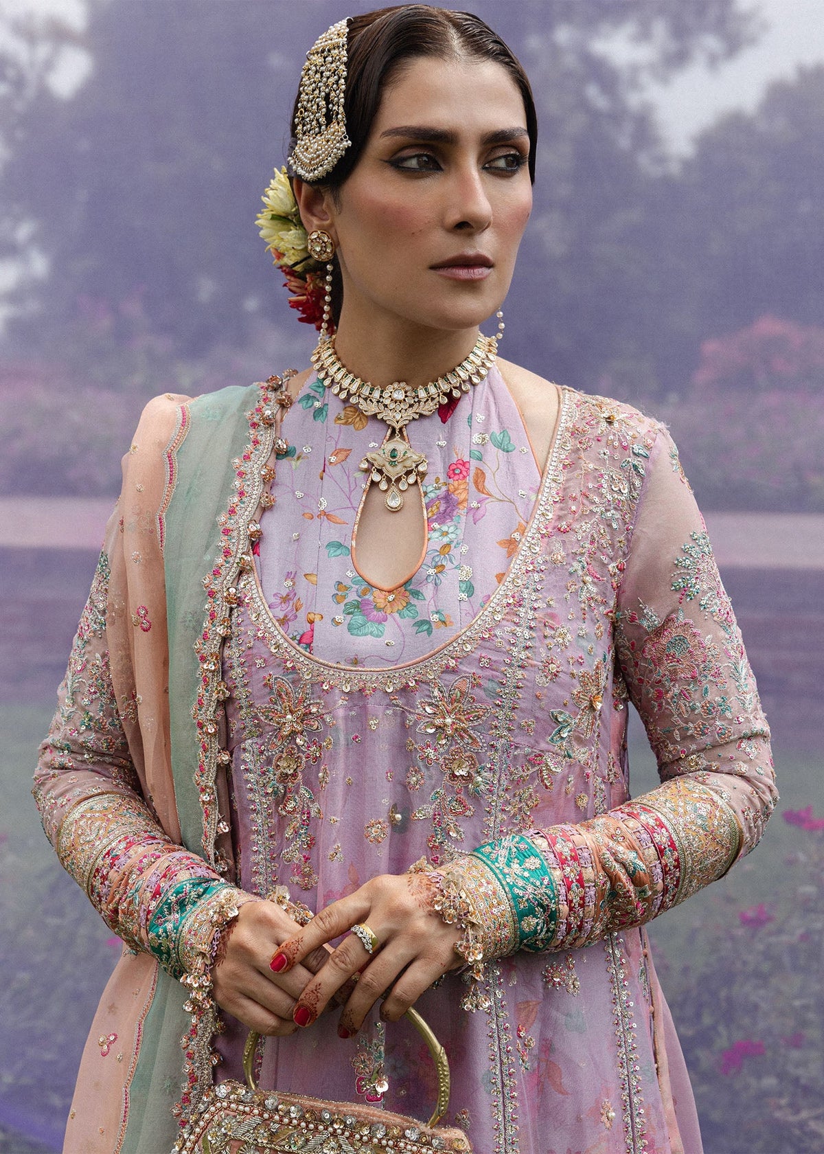 Hussain Rehar | the Doll House Festive Edit | Gulrang, image 3
