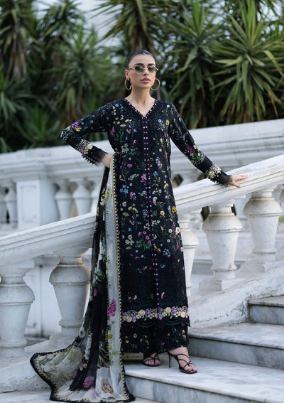 Elaf Premium | Signature Embroidered Lawn with Chiffon Collection 26 | ESG-2B SASHA