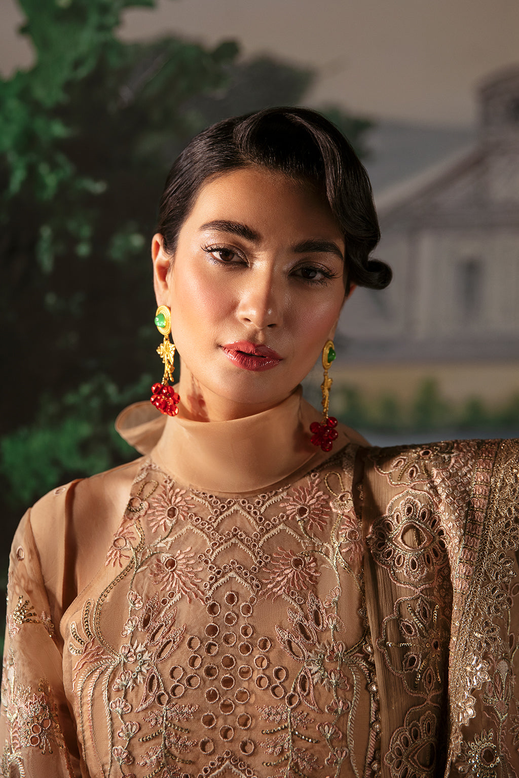 Afrozeh | La Fuchsia Festive 24 | Reese -  Afrozeh Formal - Original Designer Dress - House of Maryam