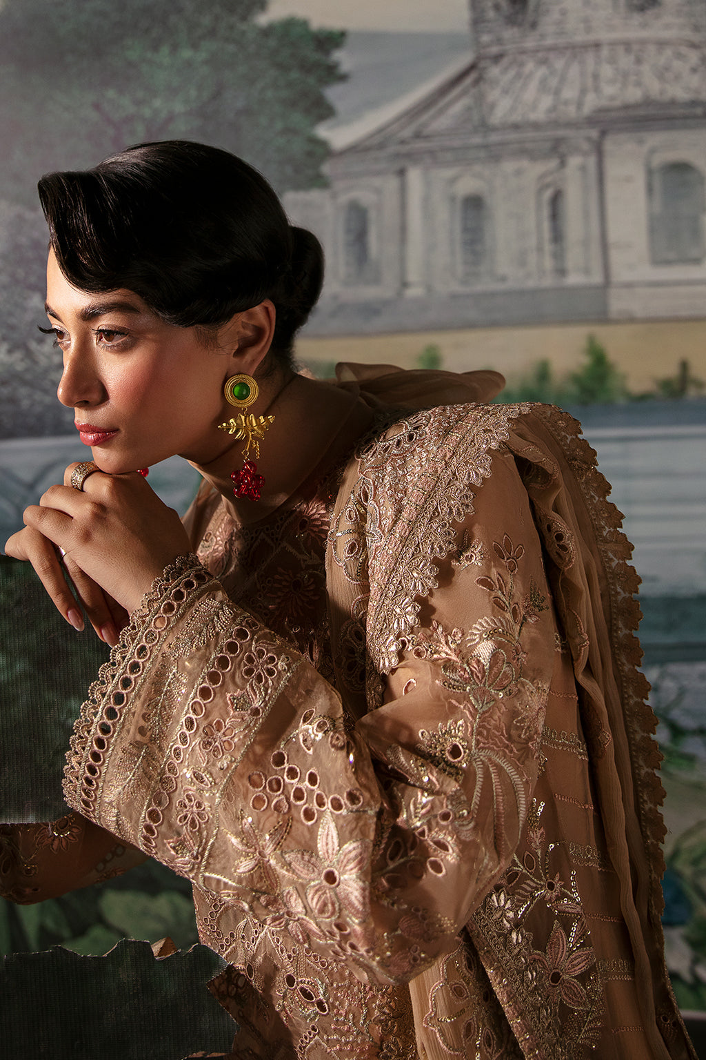 Afrozeh | La Fuchsia Festive 24 | Reese -  Afrozeh Formal - Original Designer Dress - House of Maryam