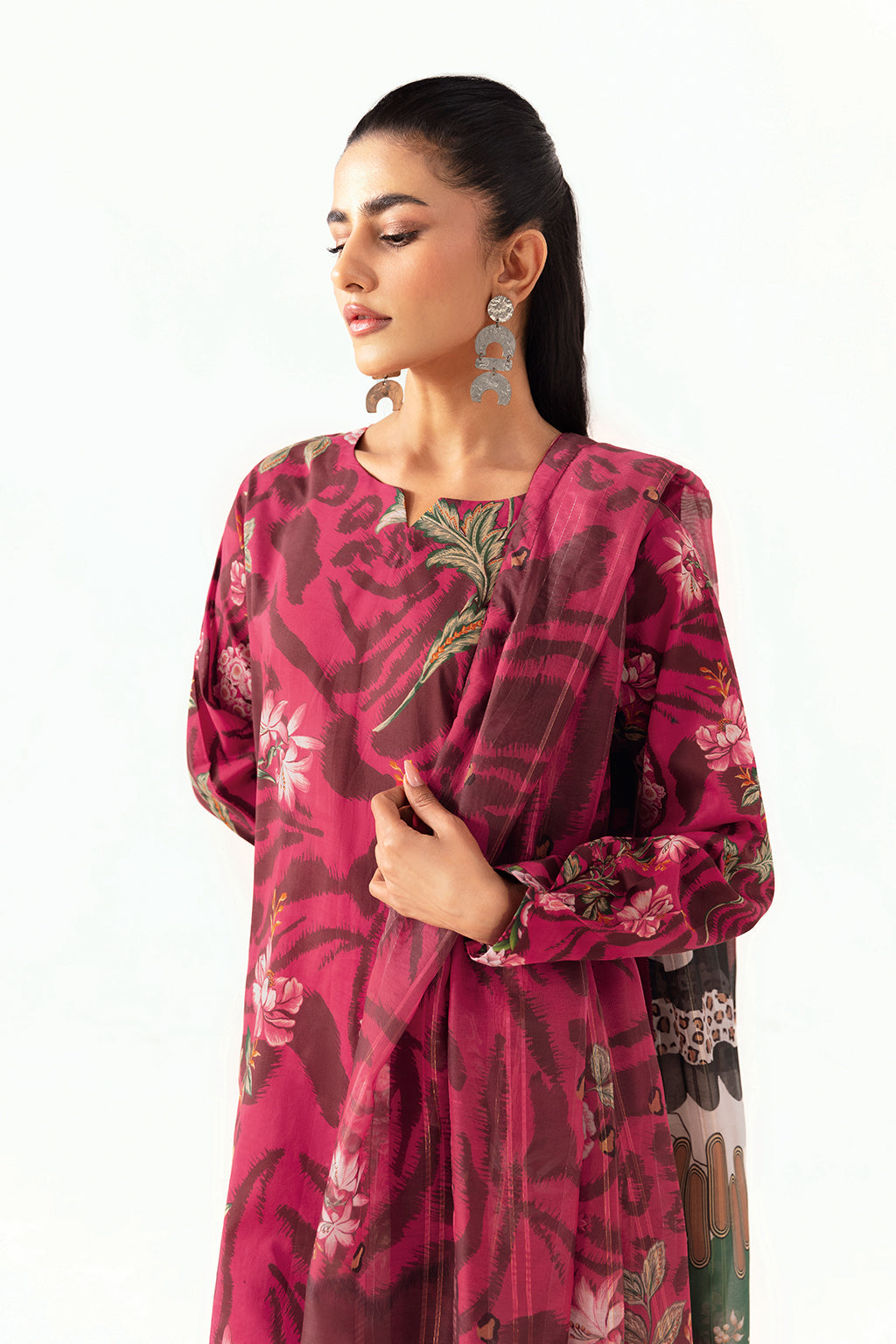 Ramsha | Pinted Lawn | RP-102