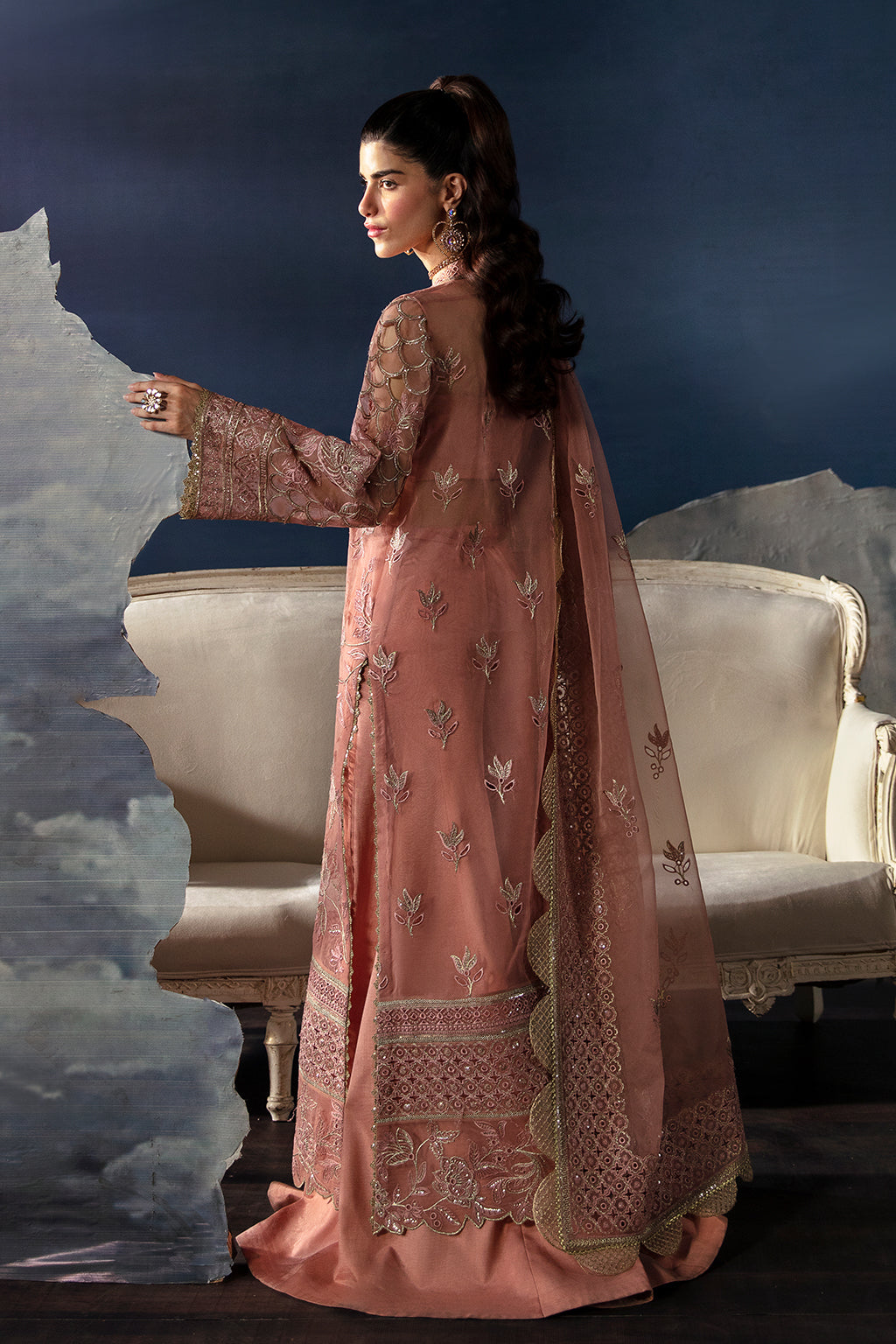 Afrozeh | La Fuchsia Festive 24 | Elea -  Afrozeh Formal - Original Designer Dress - House of Maryam