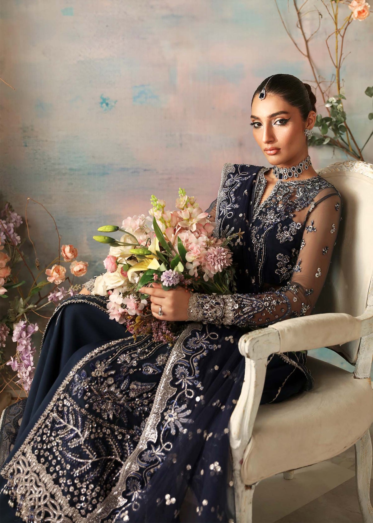 Akbar Aslam Azur net formal suit, photo 5