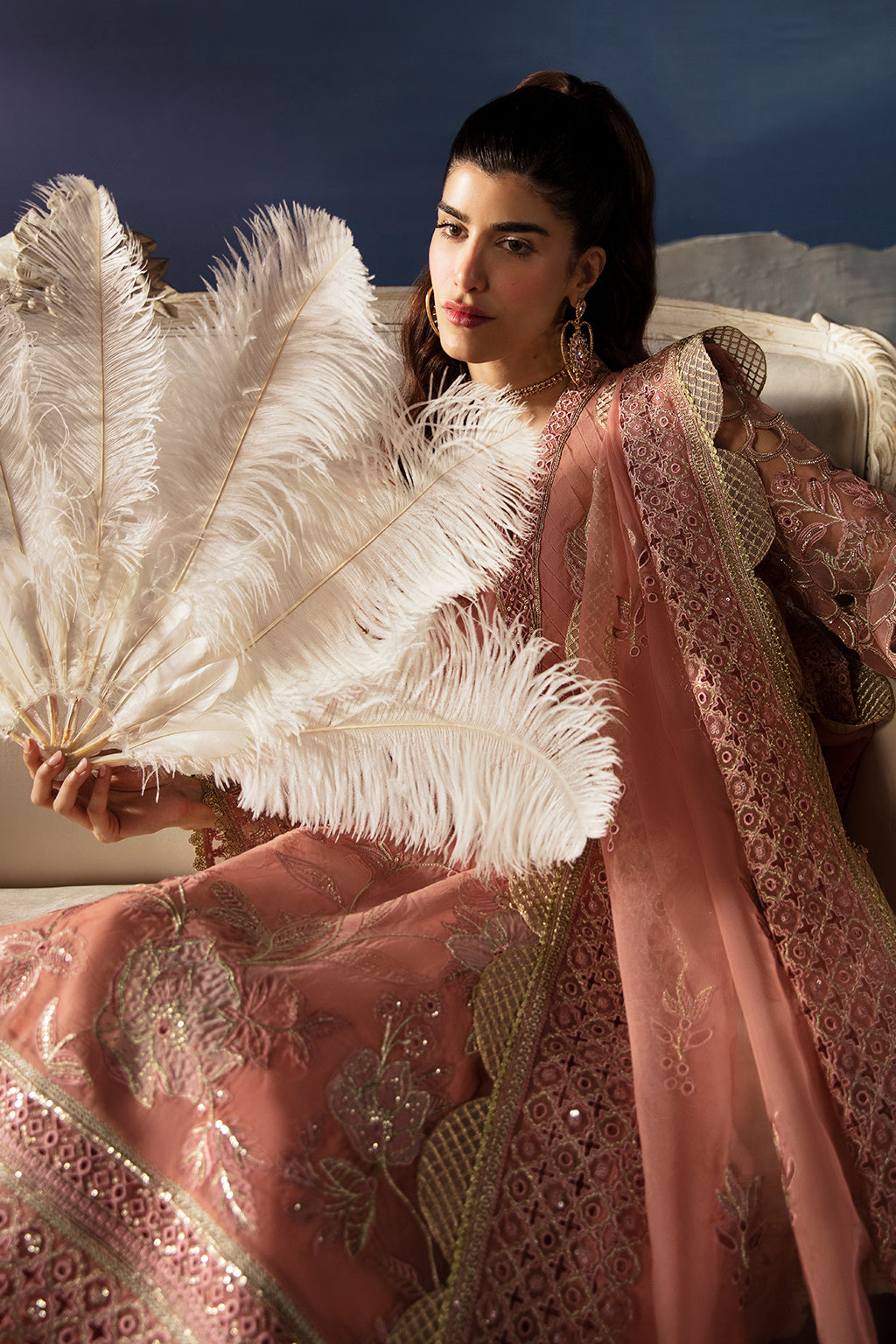 Afrozeh | La Fuchsia Festive 24 | Elea -  Afrozeh Formal - Original Designer Dress - House of Maryam