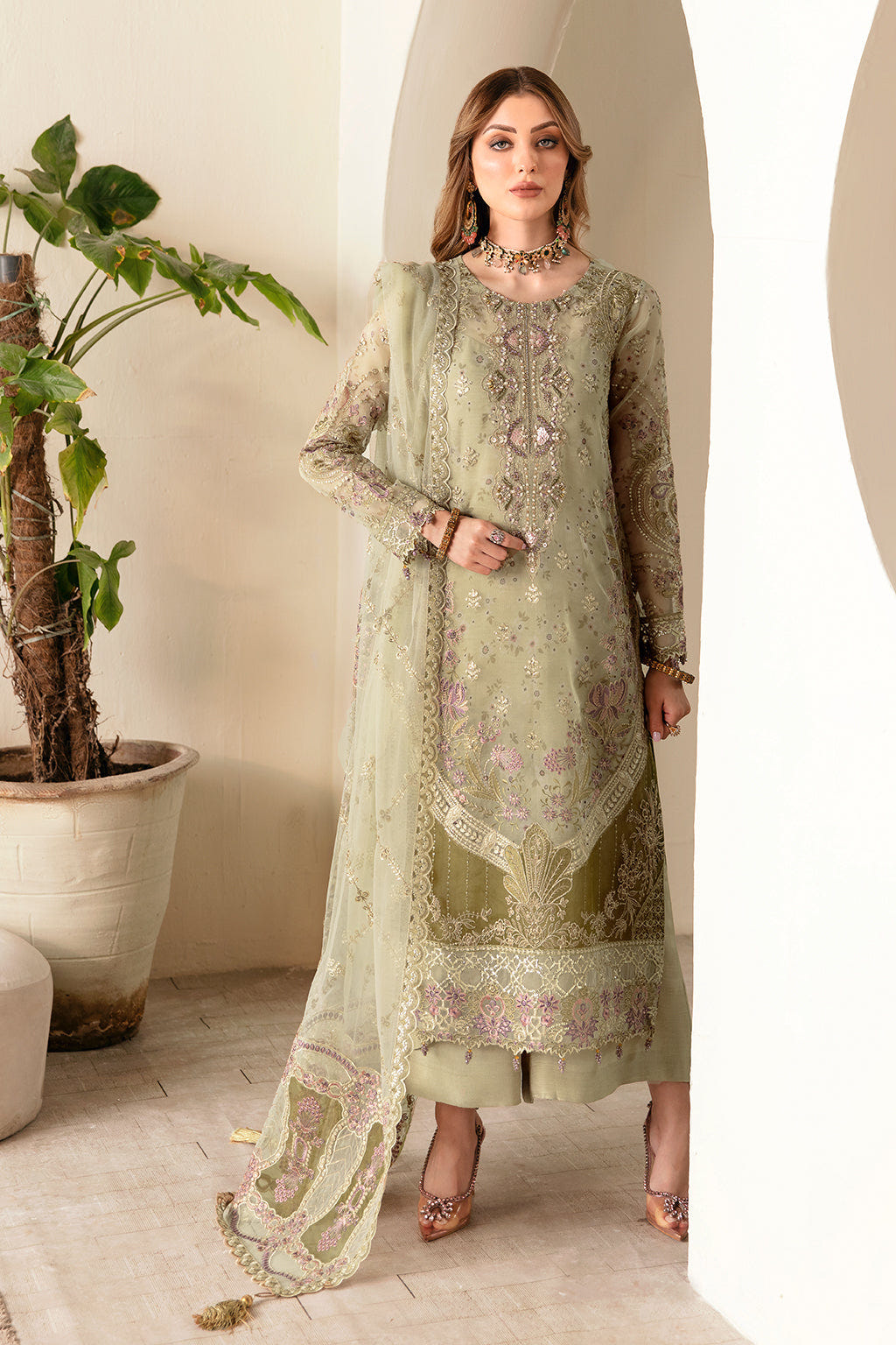 Ramsha | Festive Collection 24 | E-102 -  Ramsha Formal - Original Designer Dress - House of Maryam